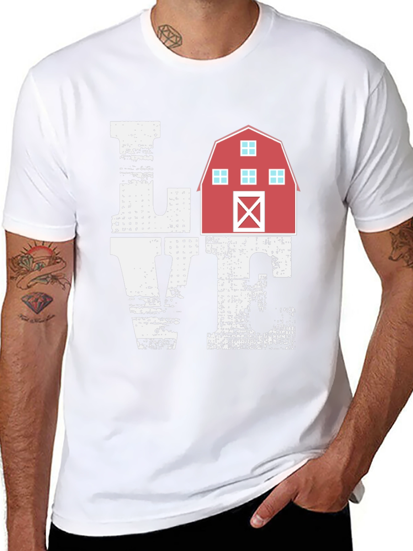 Love Barn T-Shirt - Farm Life Tee