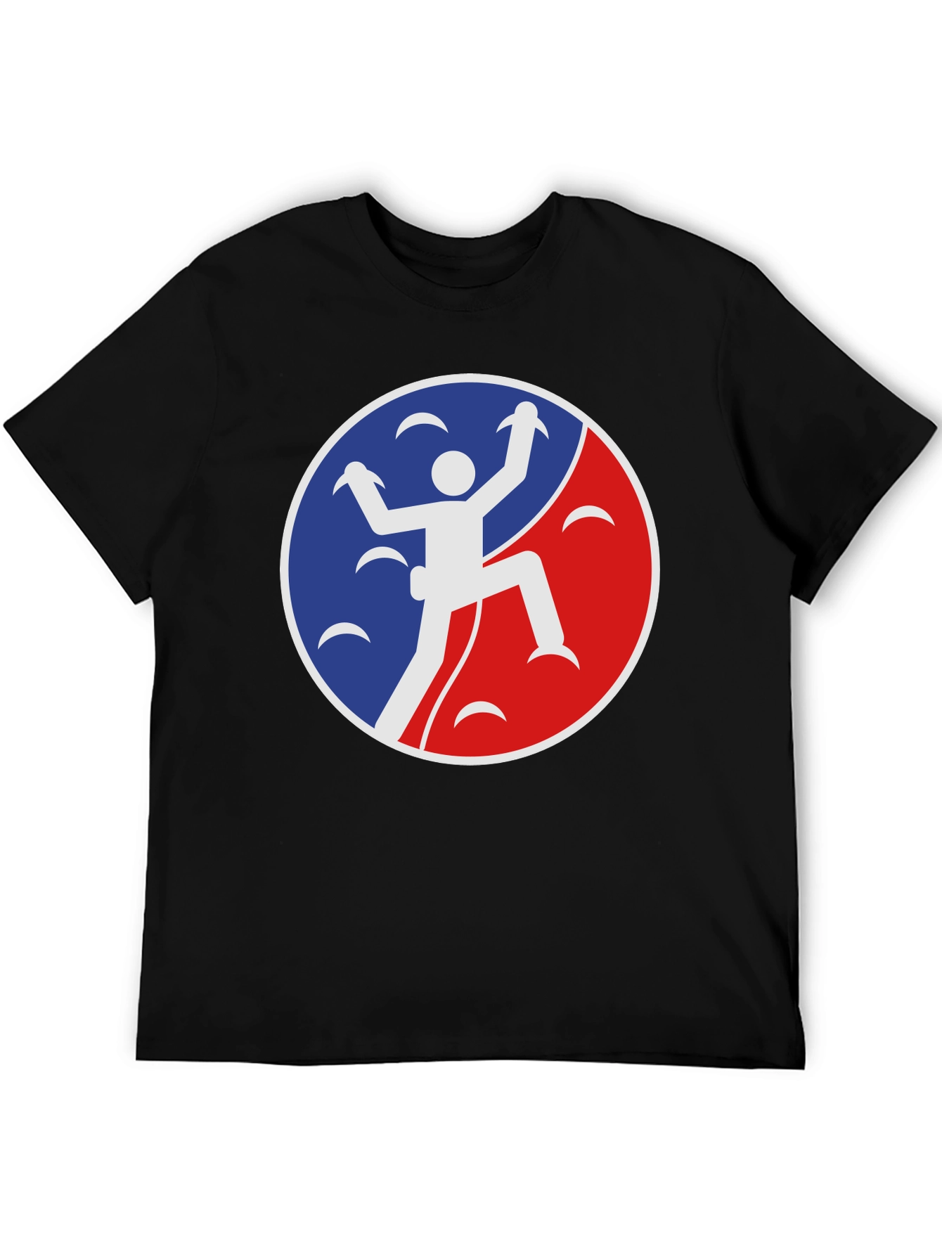Climbing Icon Black T-Shirt