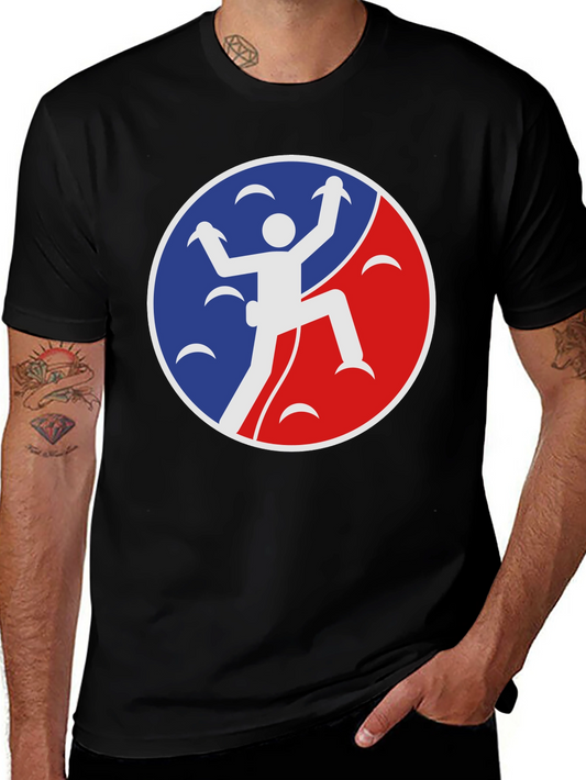 Climbing Icon Black T-Shirt