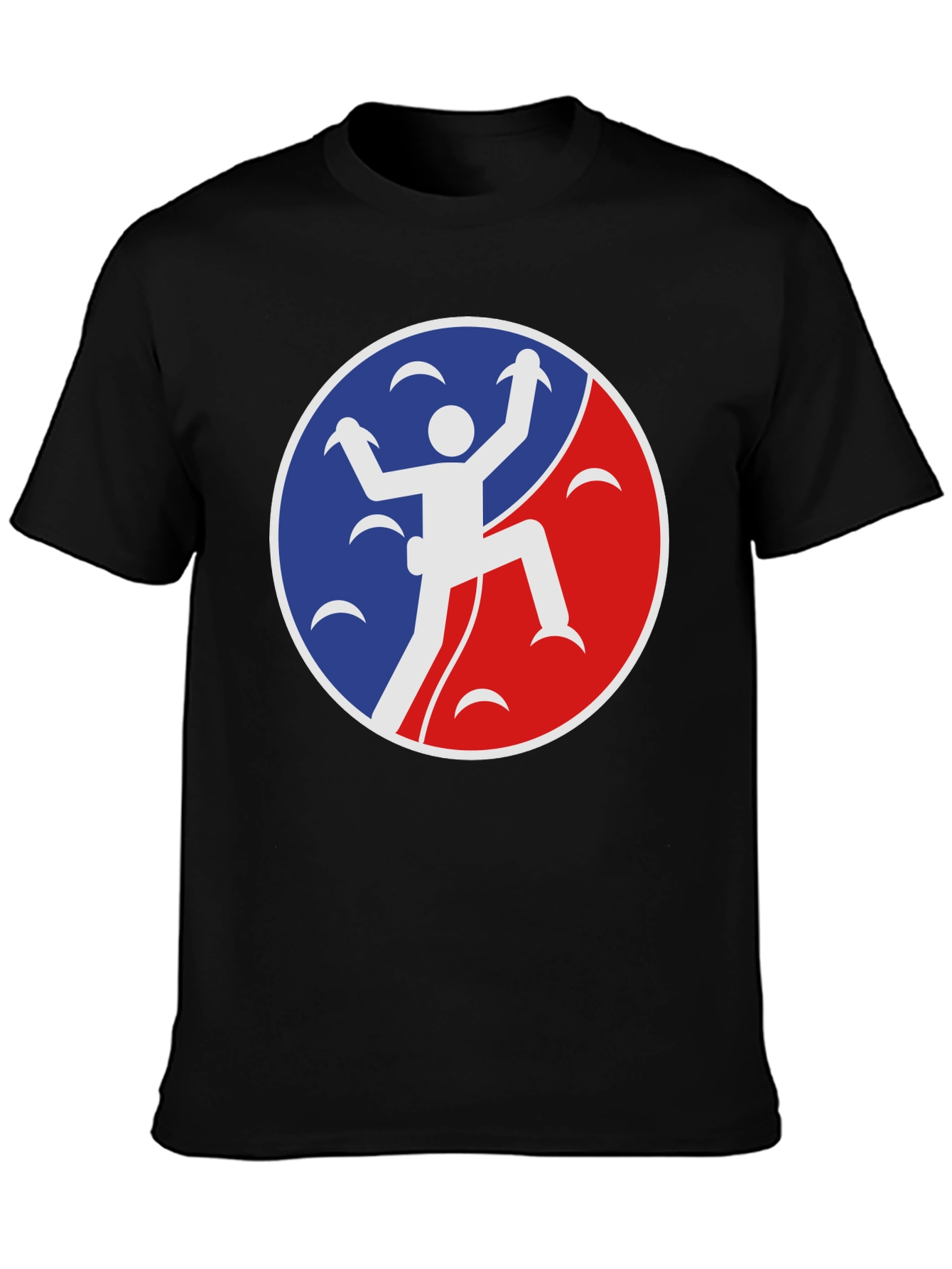 Climbing Icon Black T-Shirt