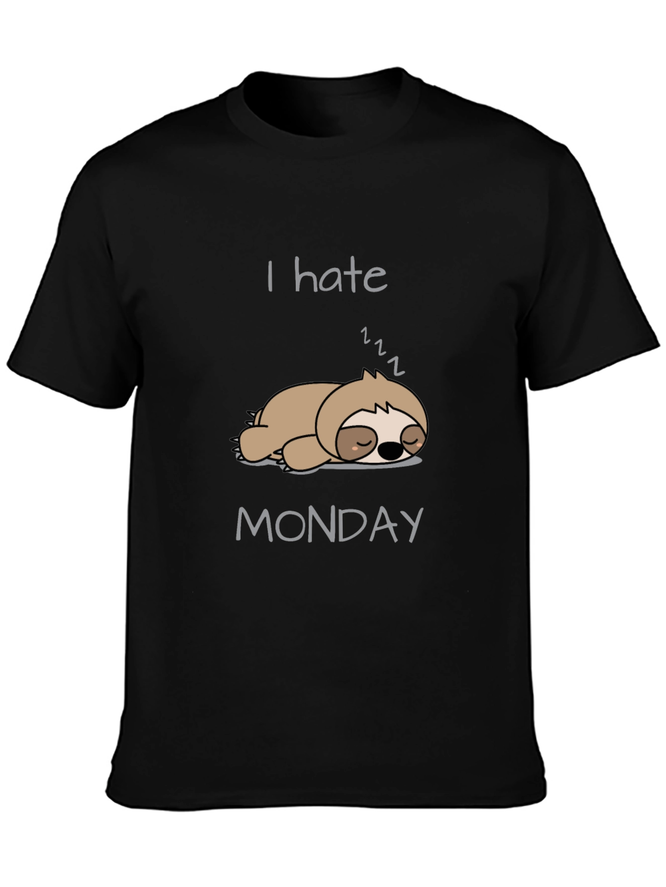 I Hate Mondays Sloth T-Shirt - Comfy Tee