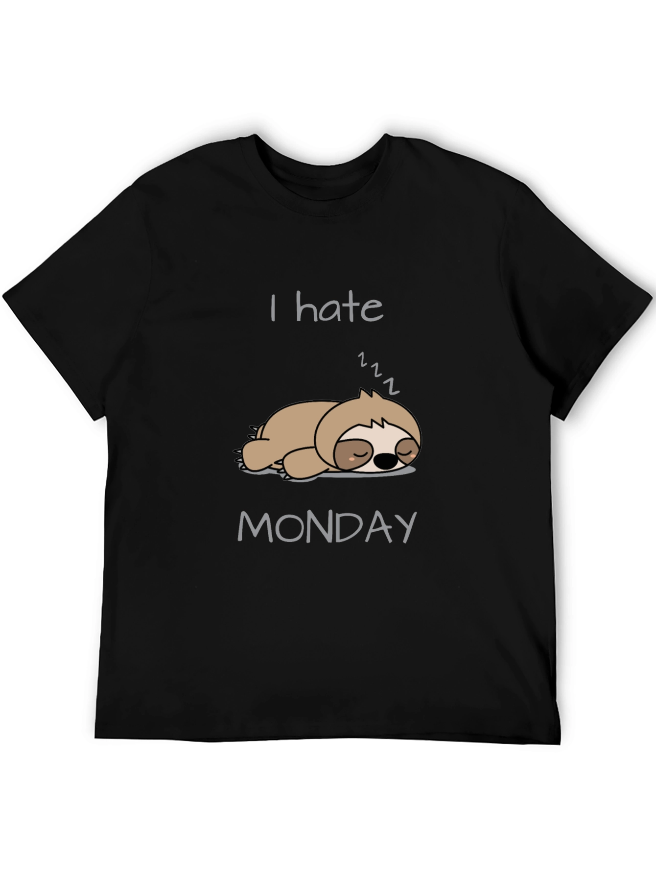 I Hate Mondays Sloth T-Shirt - Comfy Tee