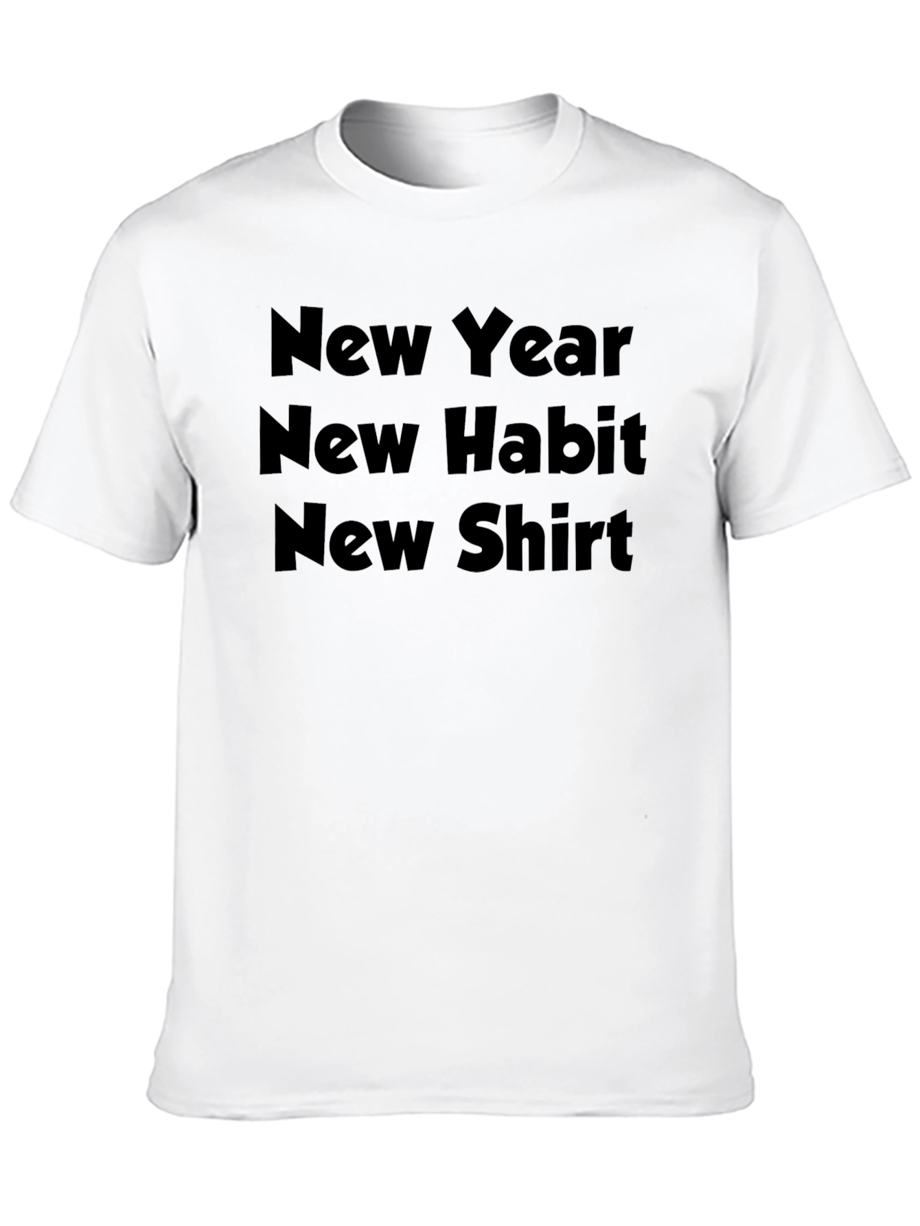 New Year New Habit Graphic Tee