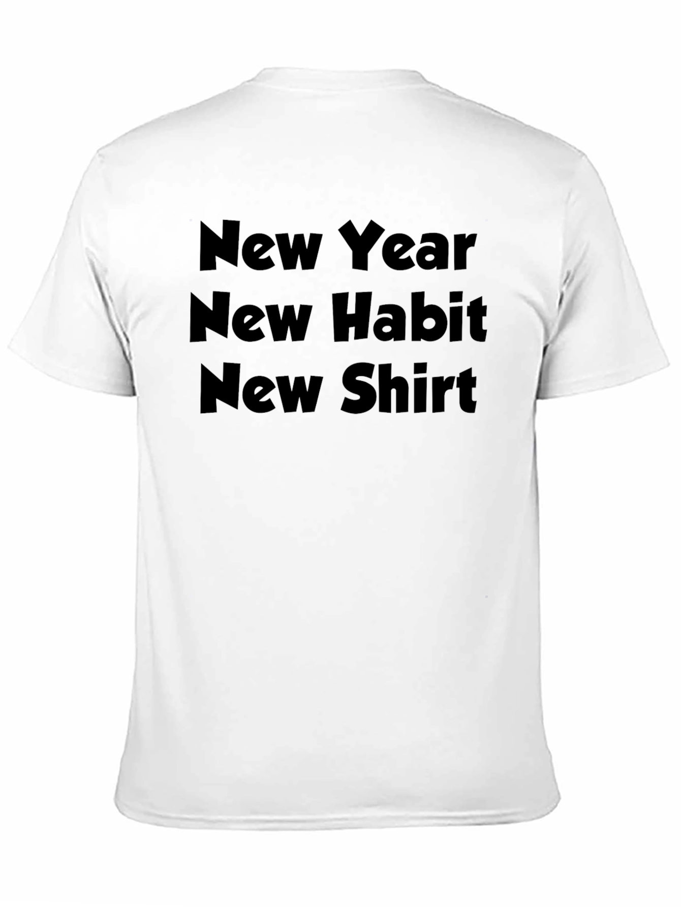 New Year New Habit Graphic Tee