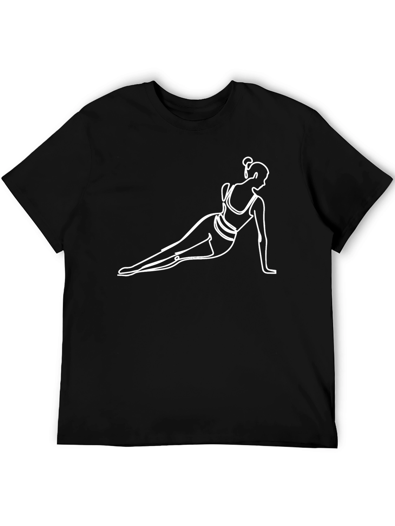 Yoga Pose Graphic Tee - Stylish & Comfortable