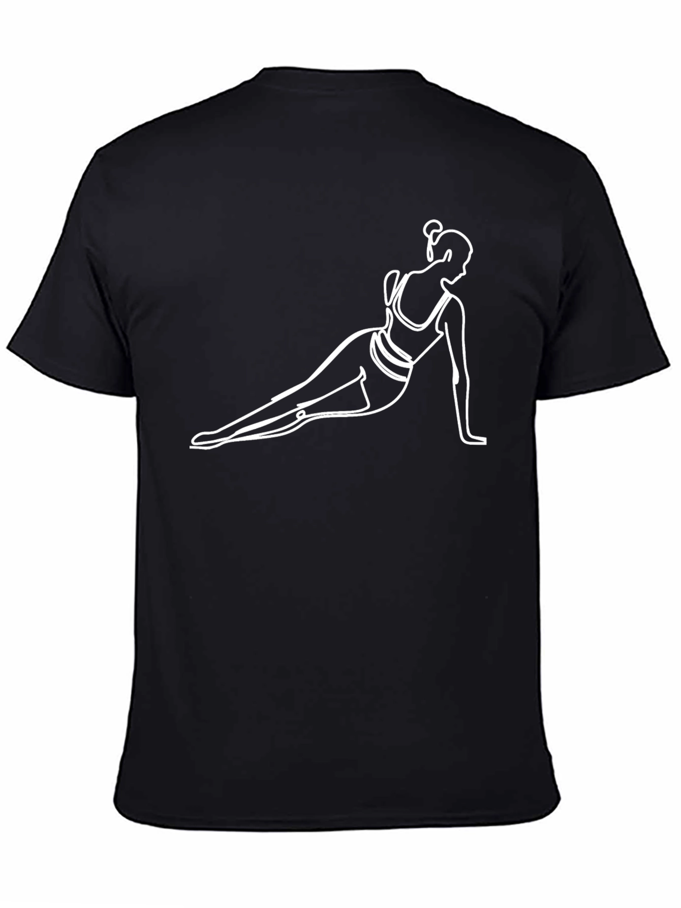 Yoga Pose Graphic Tee - Stylish & Comfortable