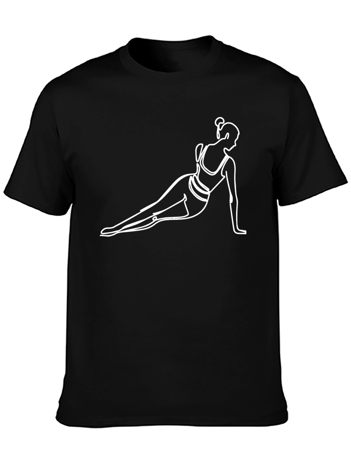 Yoga Pose Graphic Tee - Stylish & Comfortable
