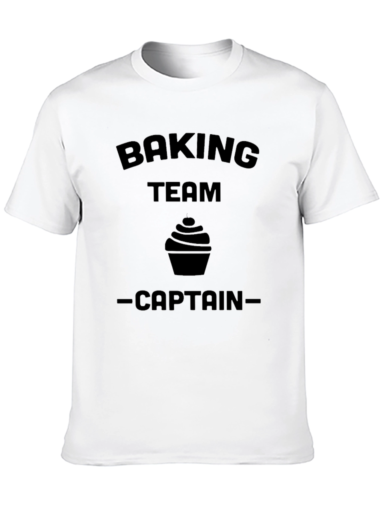 Baking Team Captain Black T-Shirt