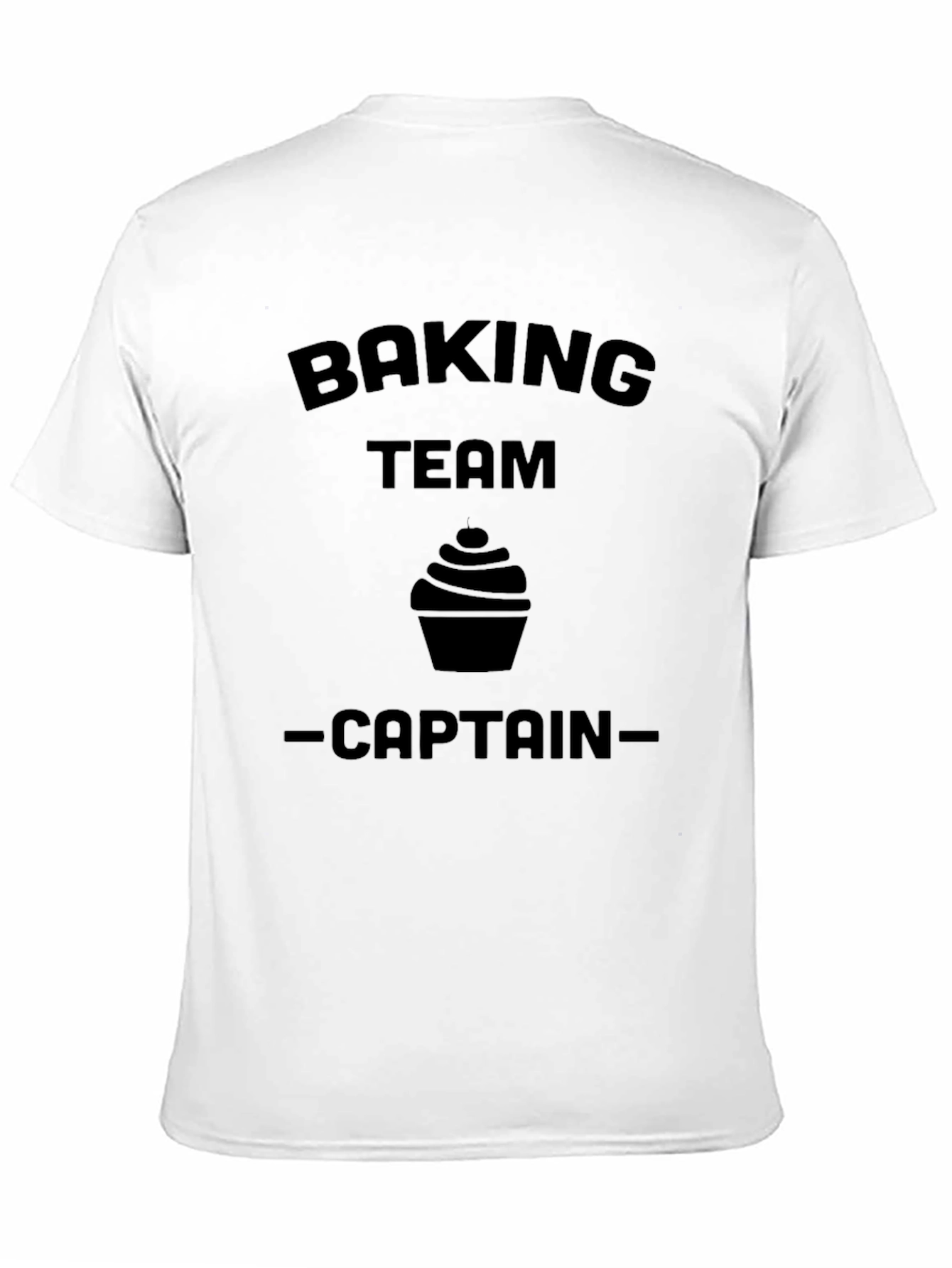 Baking Team Captain Black T-Shirt