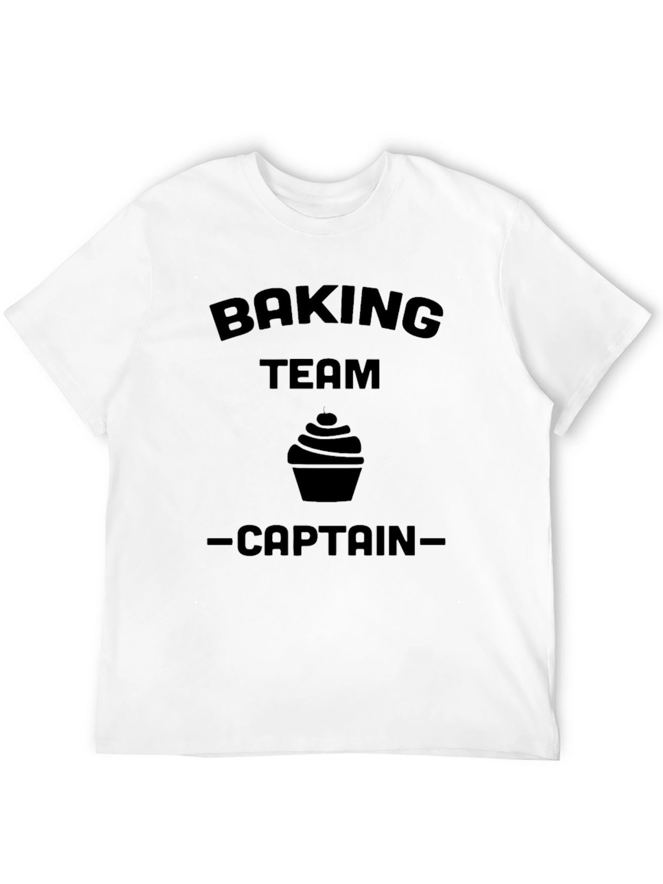 Baking Team Captain Black T-Shirt
