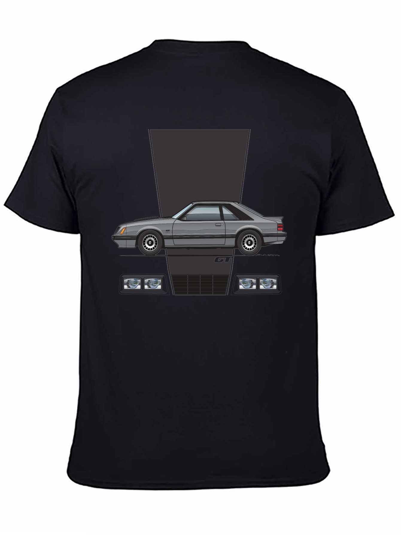 Fox Body Mustang T-Shirt - Retro Car Graphic Tee