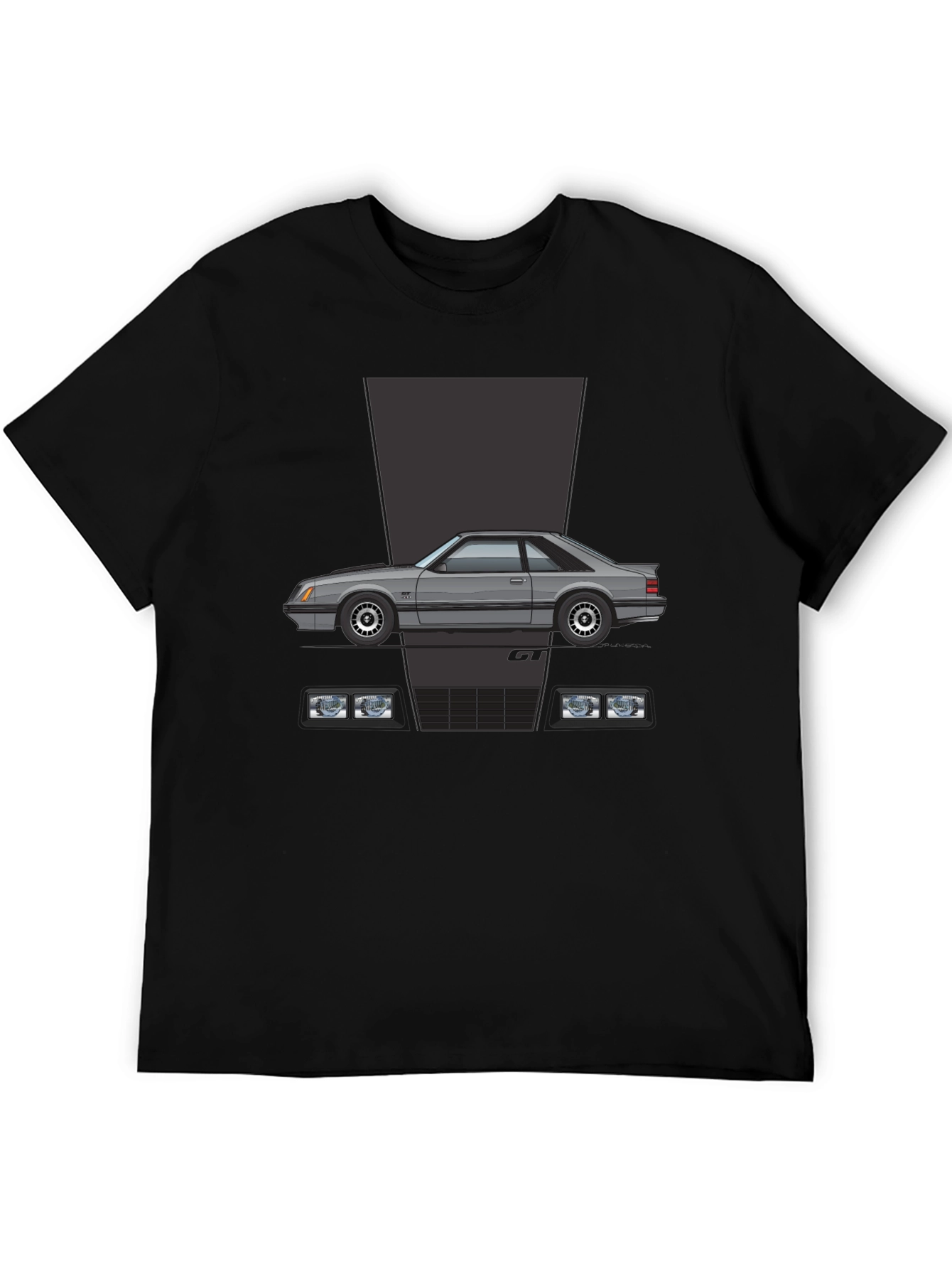 Fox Body Mustang T-Shirt - Retro Car Graphic Tee