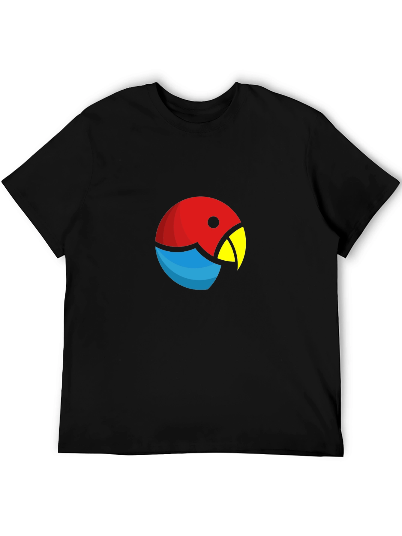 Parrot Logo T-Shirt - Vibrant Graphic Tee