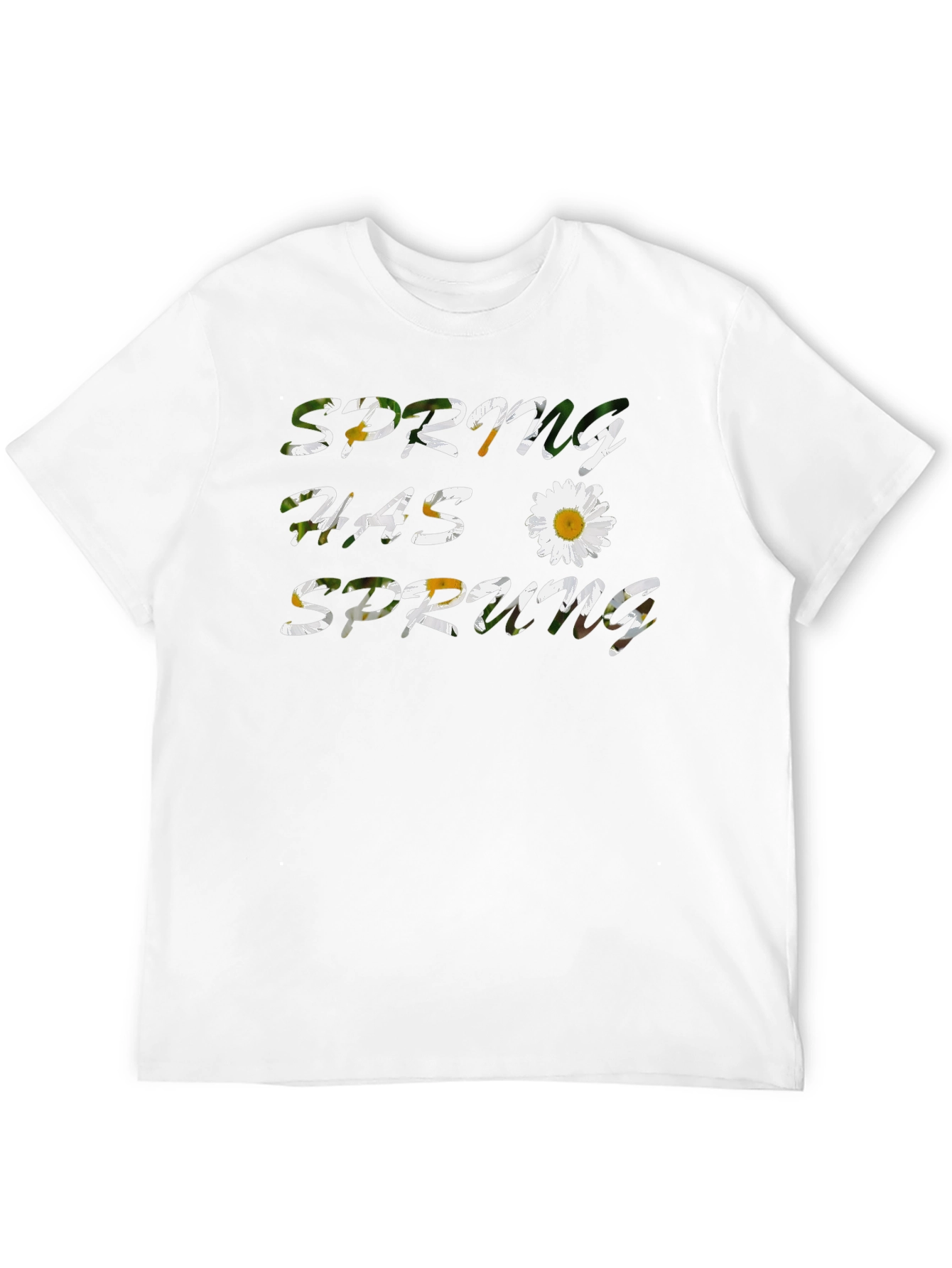 Spring Has Sprung T-Shirt - Floral Design