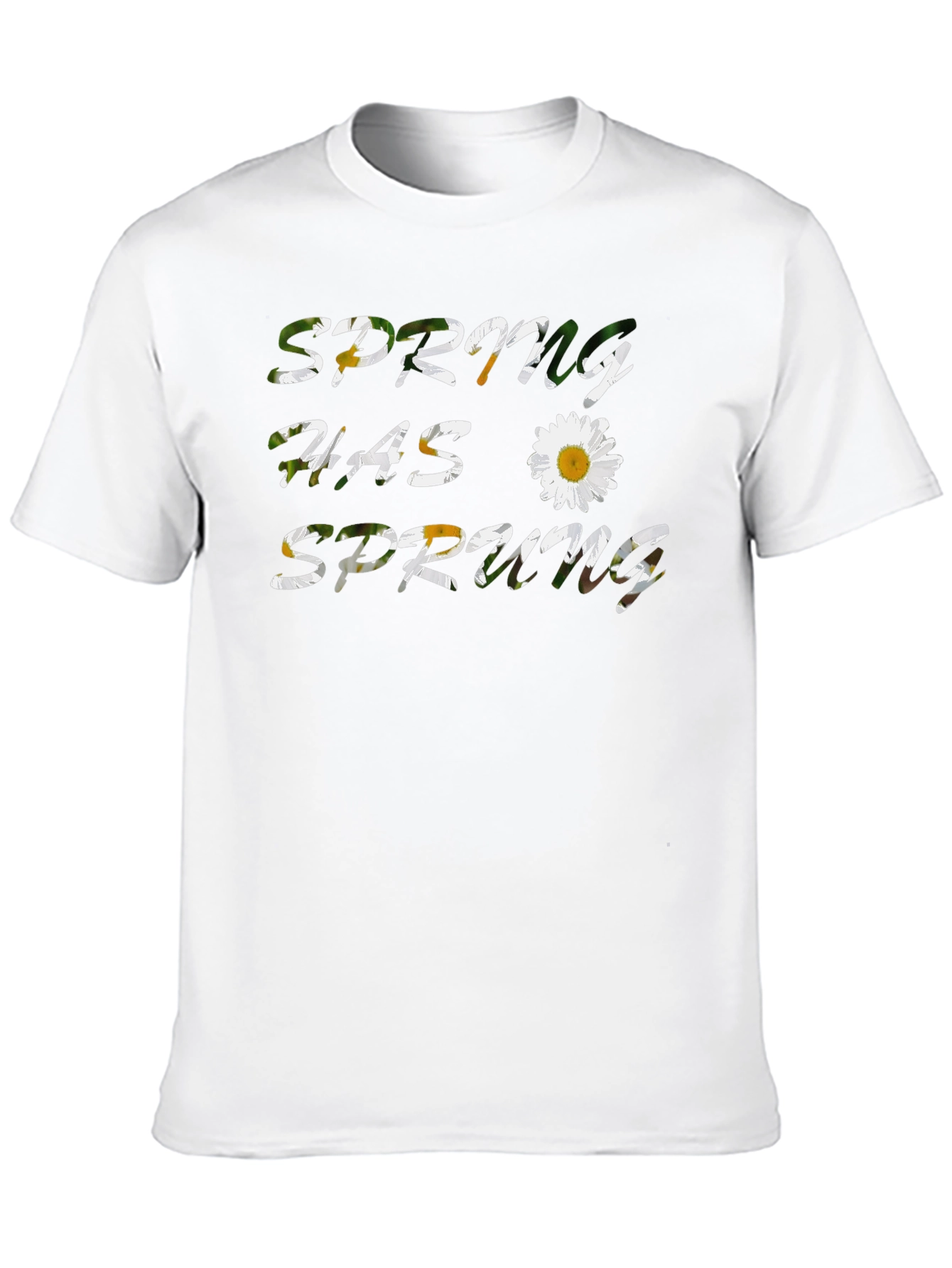 Spring Has Sprung T-Shirt - Floral Design