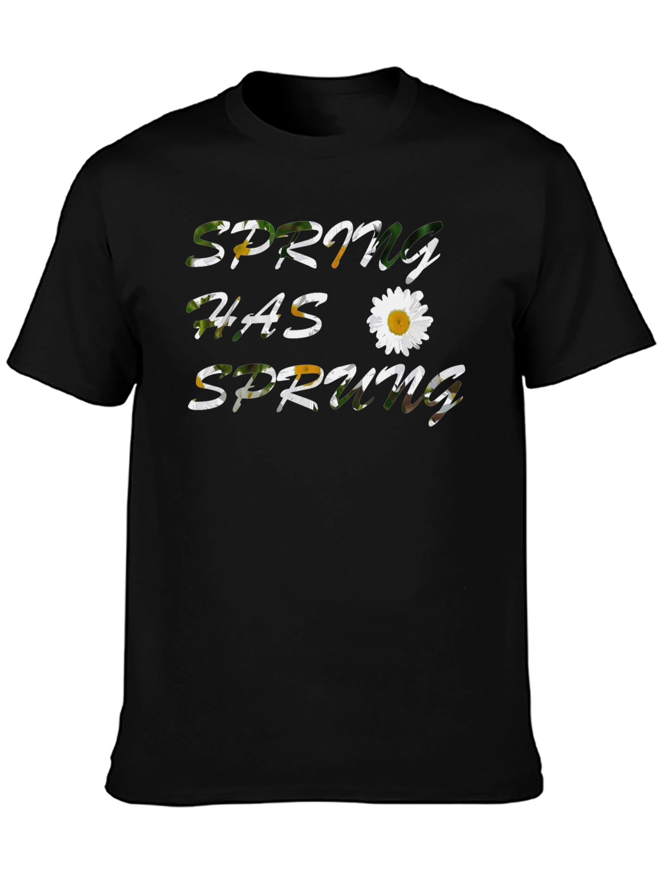 Spring Has Sprung T-Shirt - Floral Design