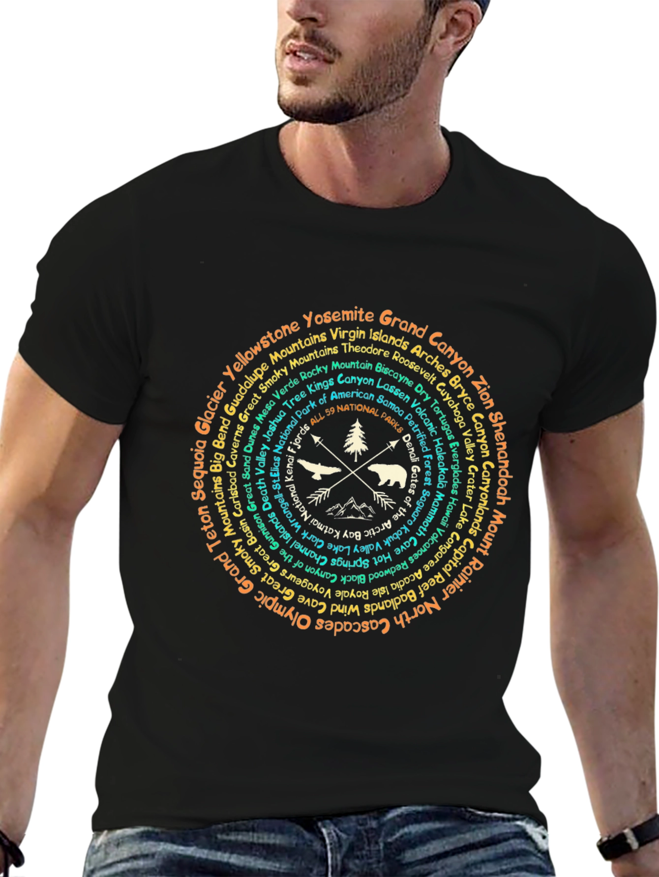 National Parks Graphic T-Shirt