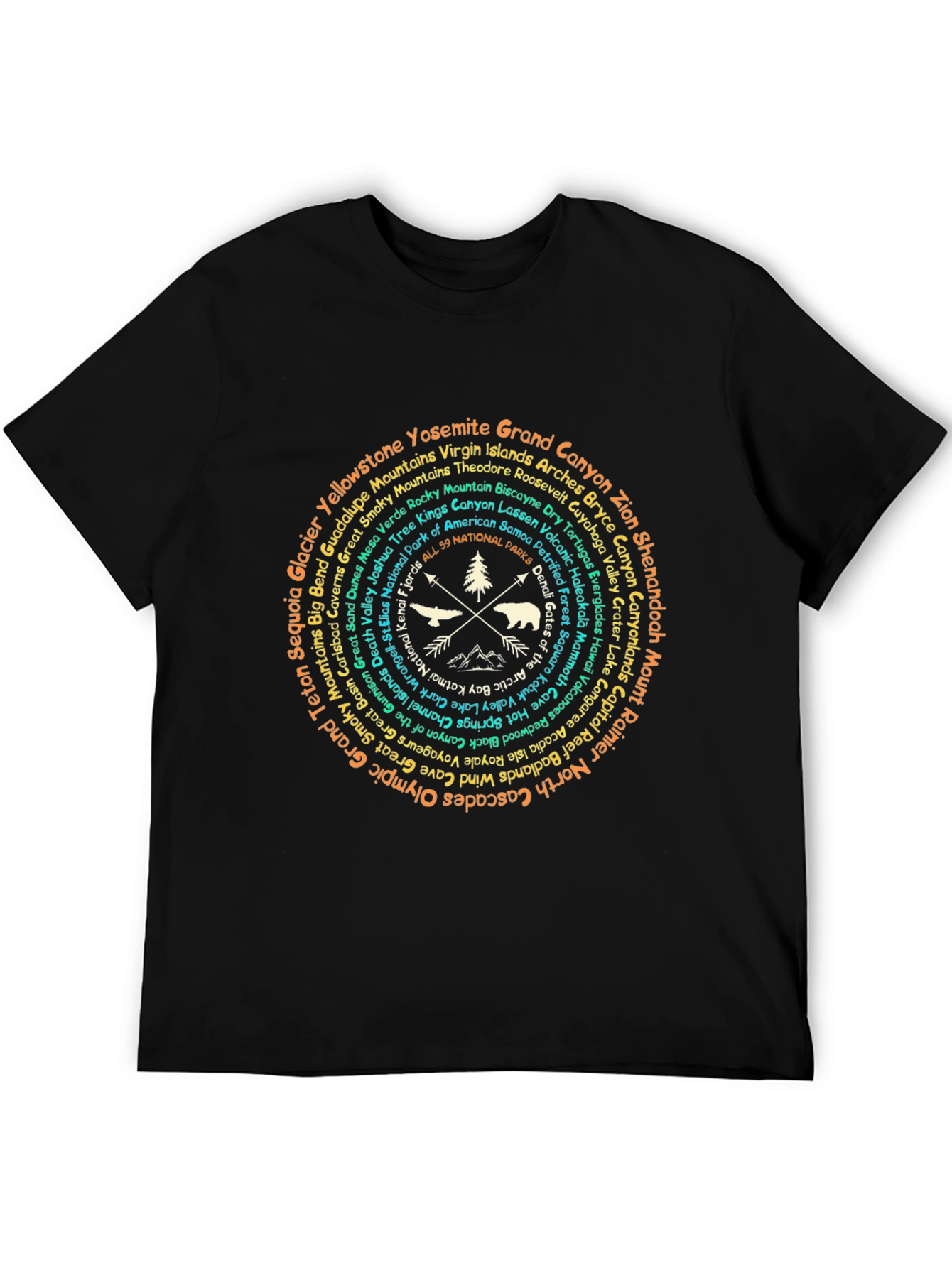 National Parks Graphic T-Shirt
