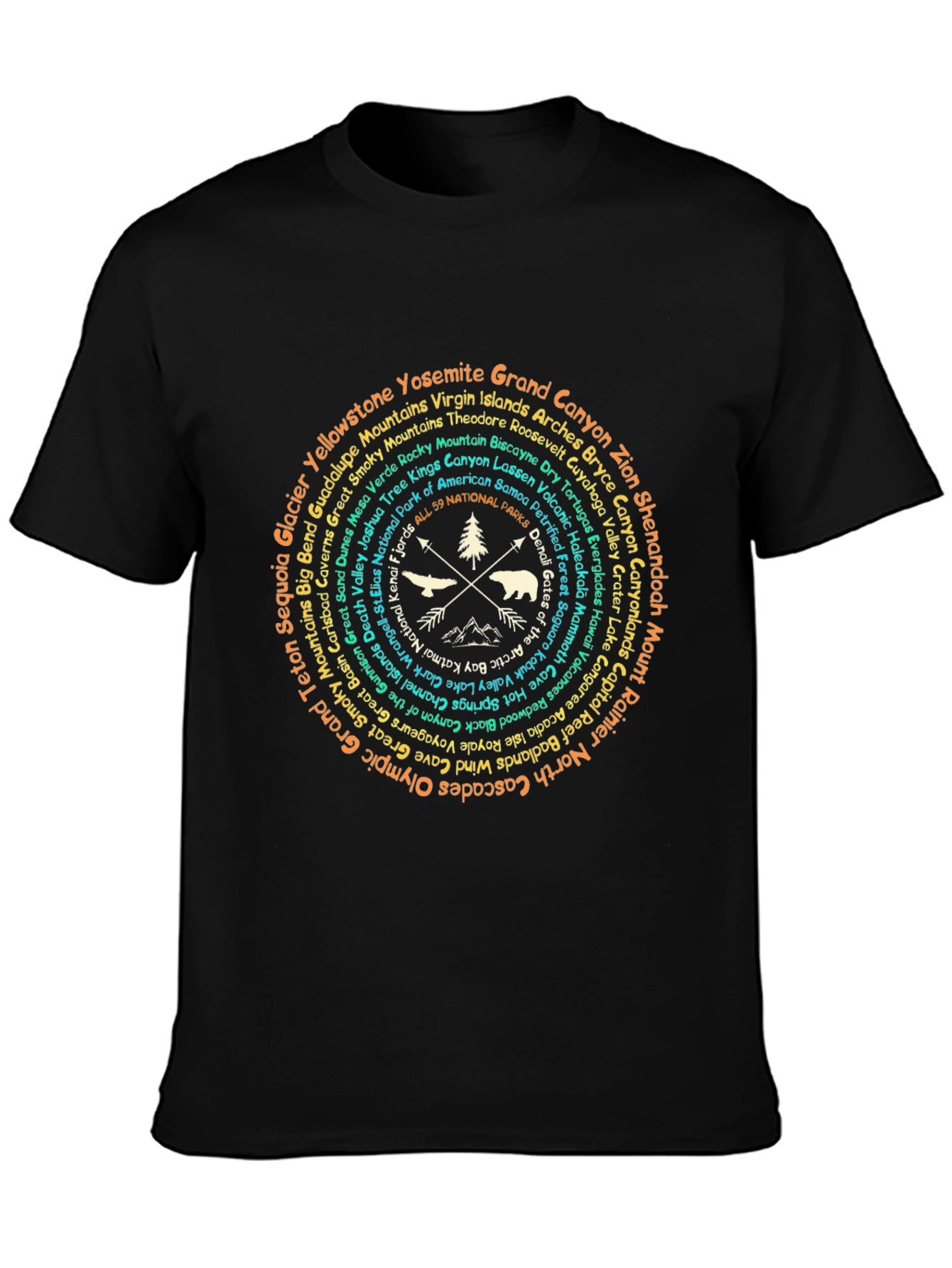 National Parks Graphic T-Shirt