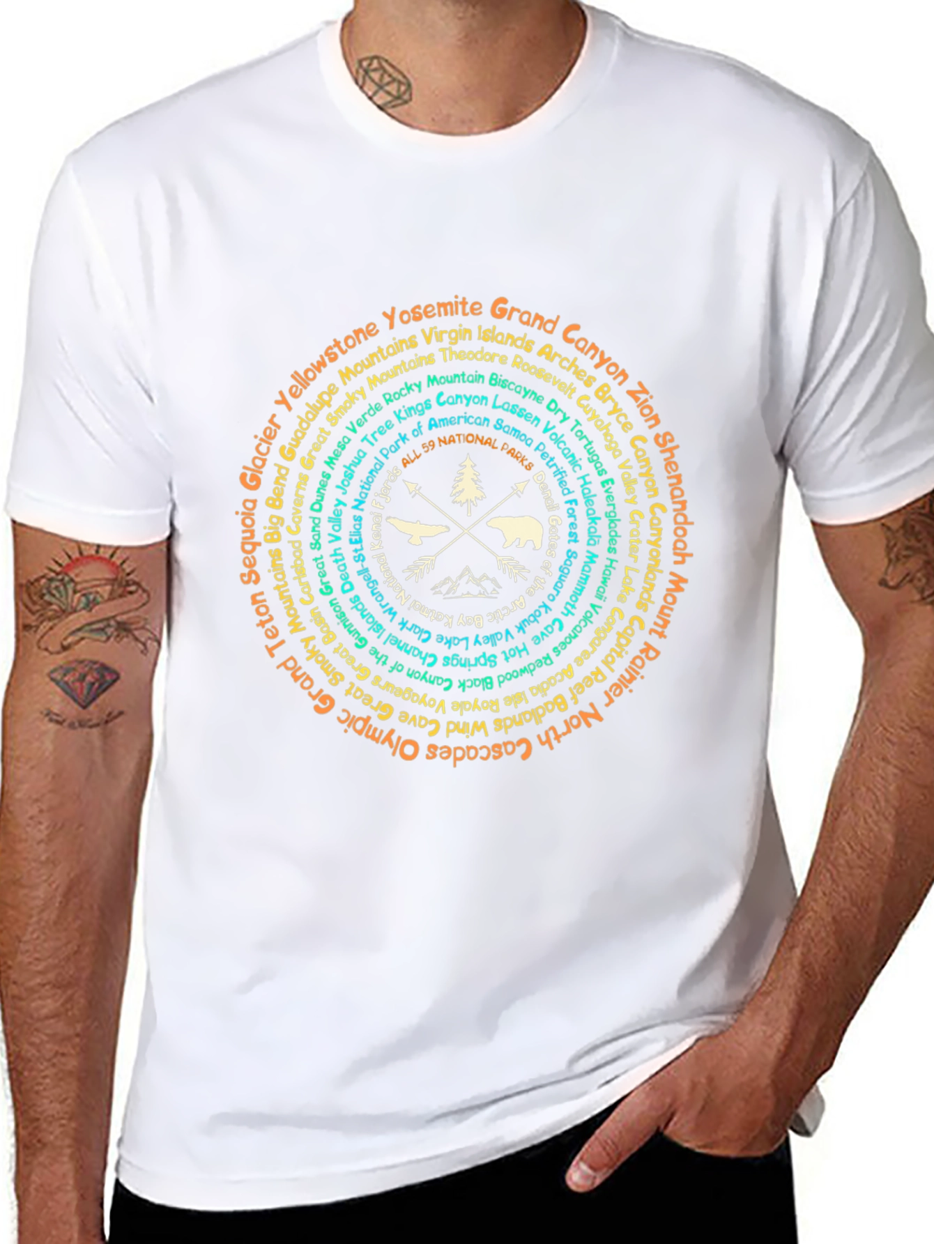 National Parks Graphic T-Shirt