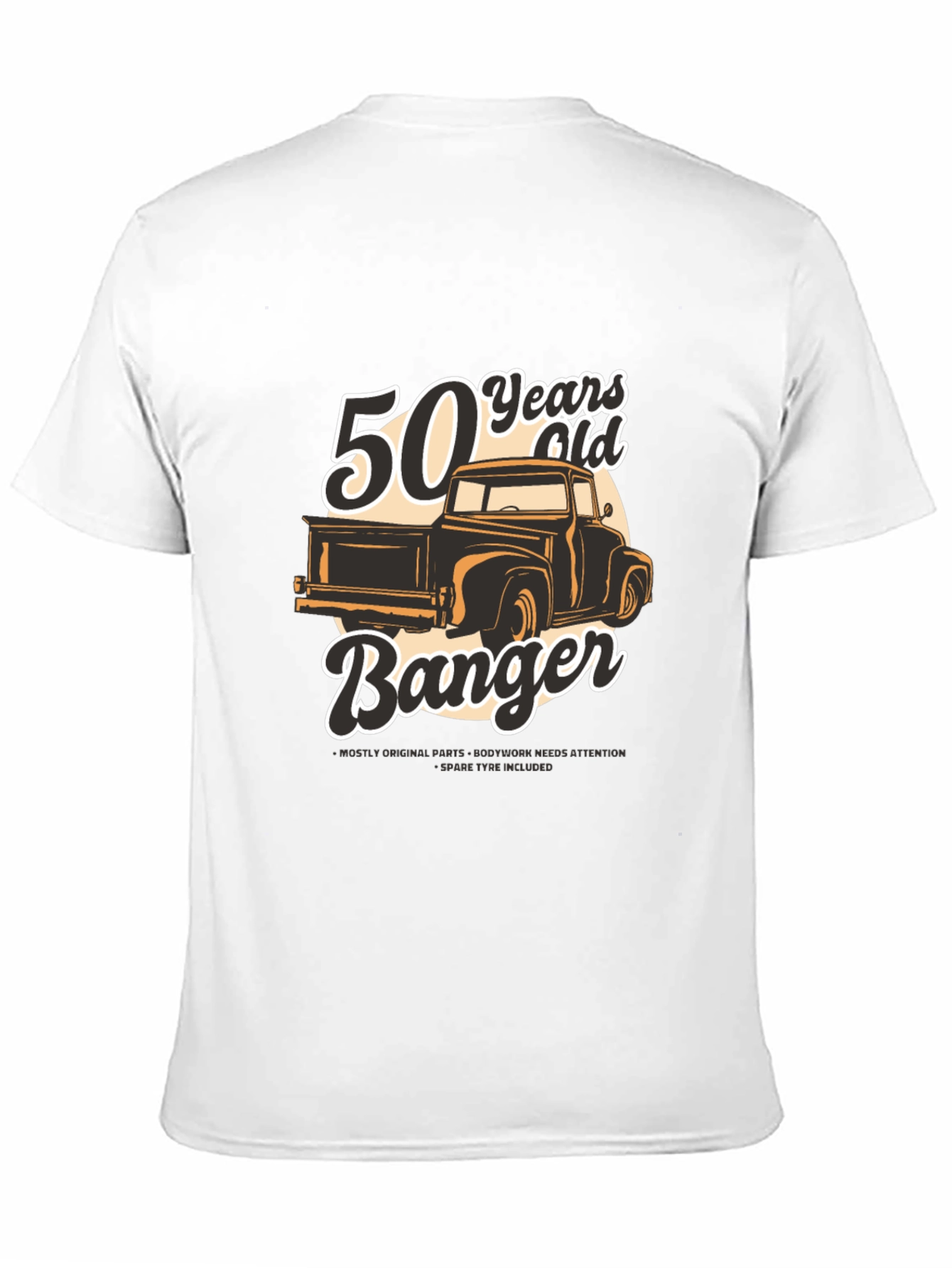 50 Years Old Banger T-Shirt Classic Car Tee