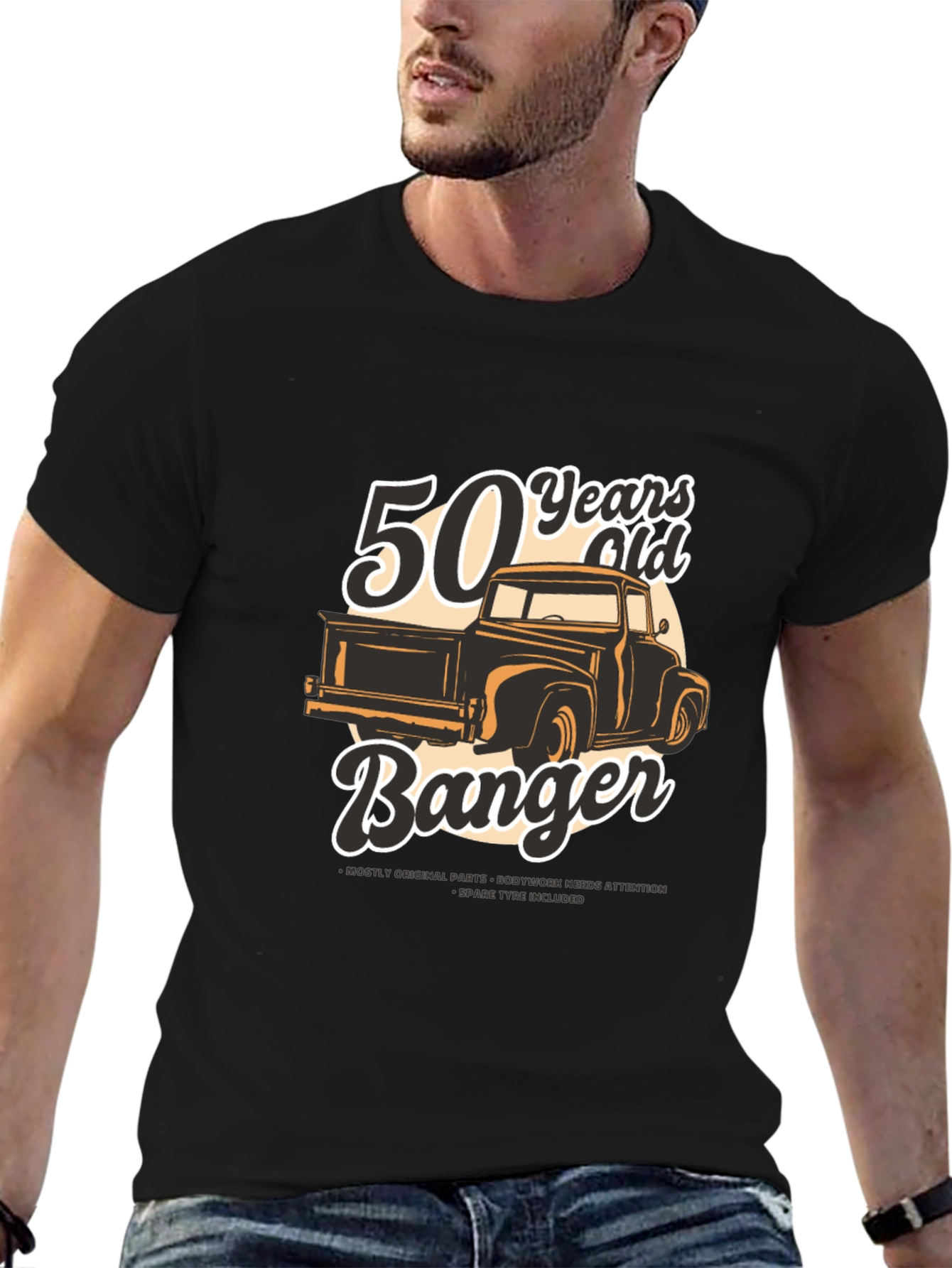 50 Years Old Banger T-Shirt Classic Car Tee