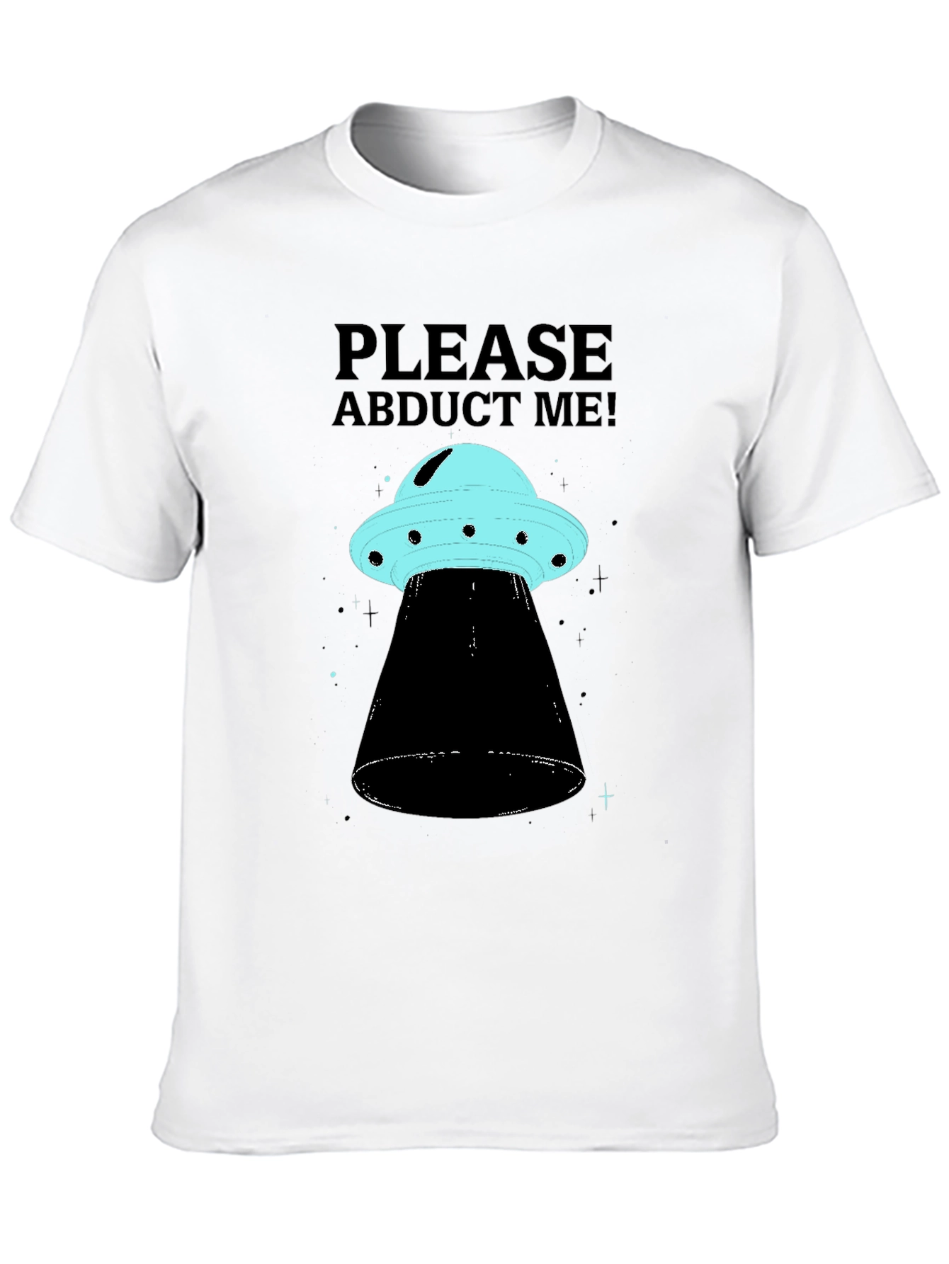 Please Abduct Me! UFO Graphic T-Shirt