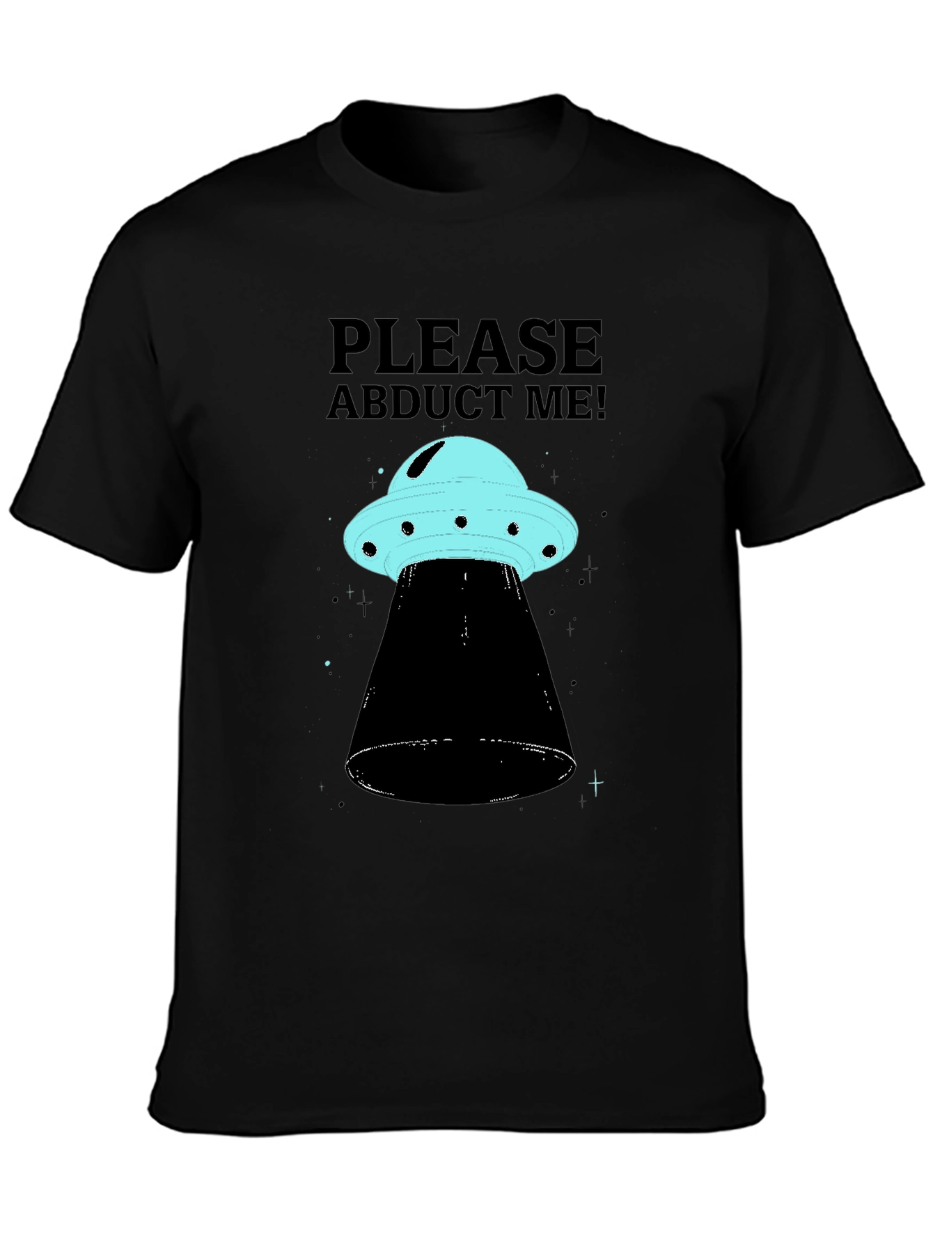 Please Abduct Me! UFO Graphic T-Shirt