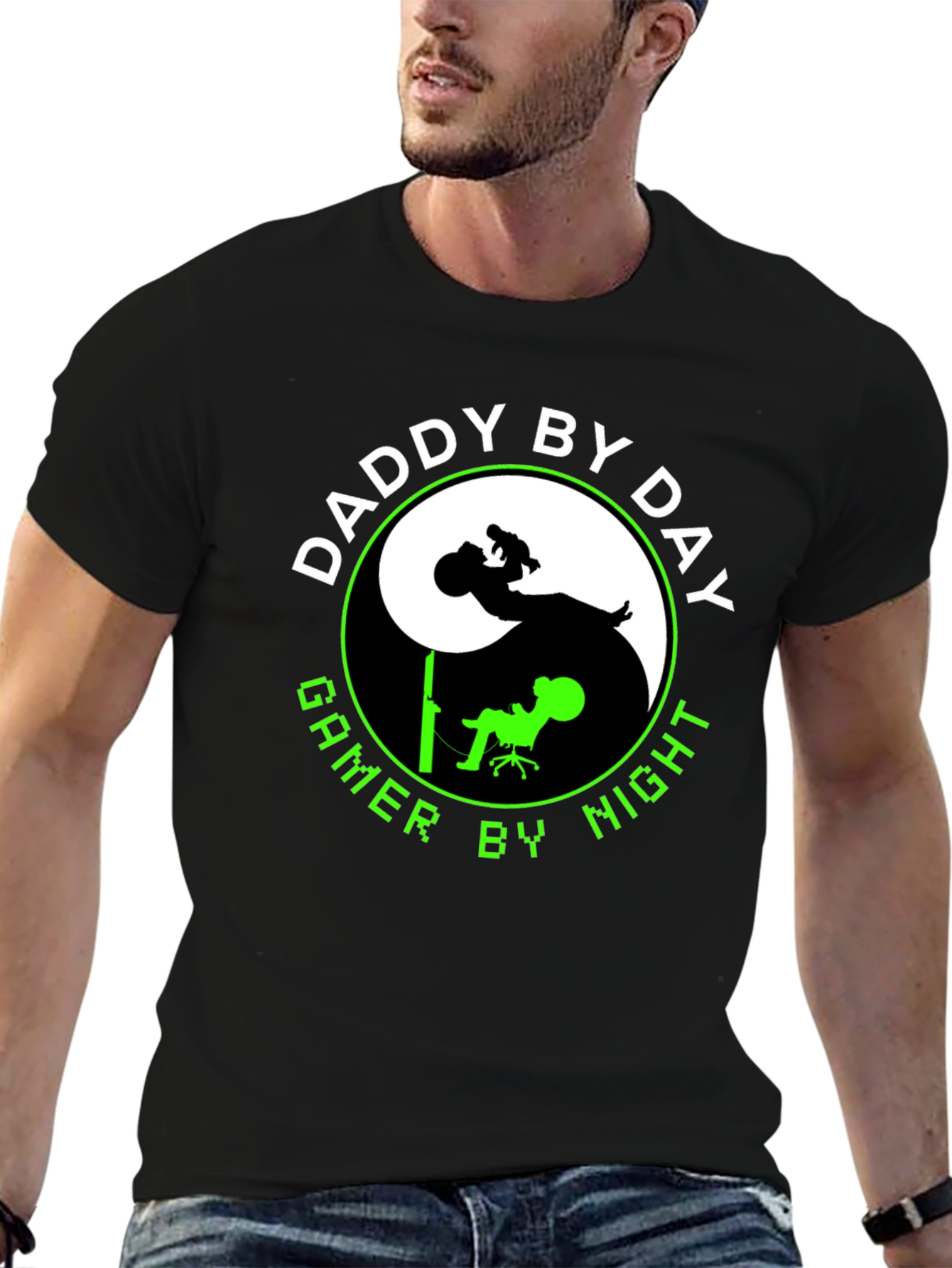 Daddy By Day Gamer By Night T-Shirt