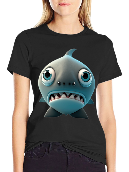 Cartoon Shark Graphic Tee