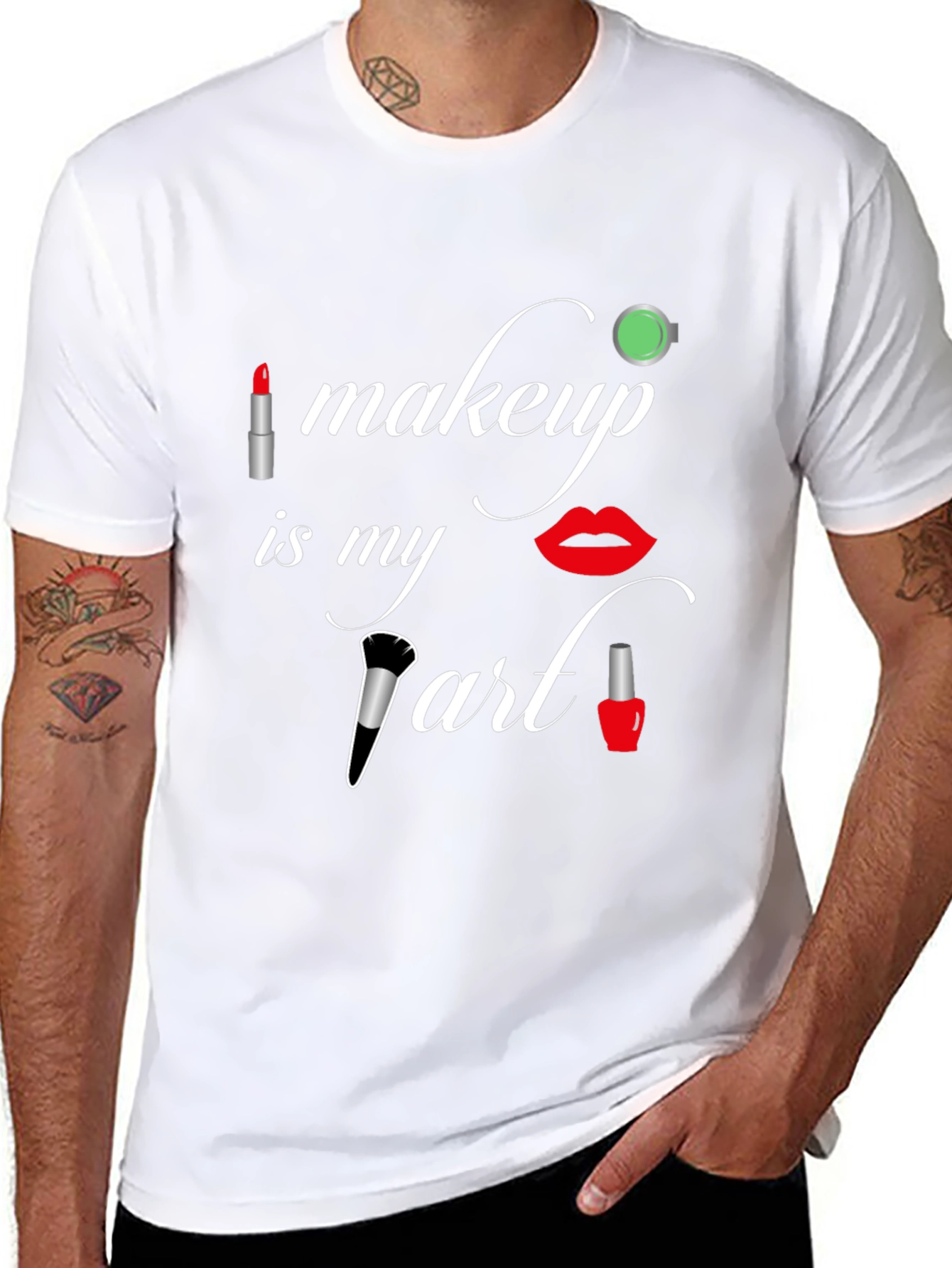 Makeup Is My Art Graphic Tee