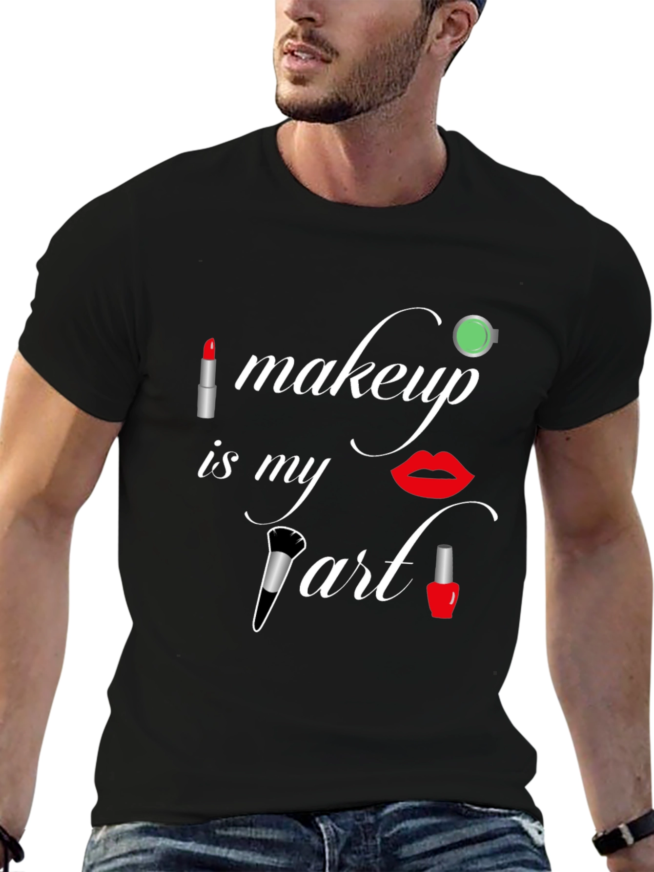 Makeup Is My Art Graphic Tee