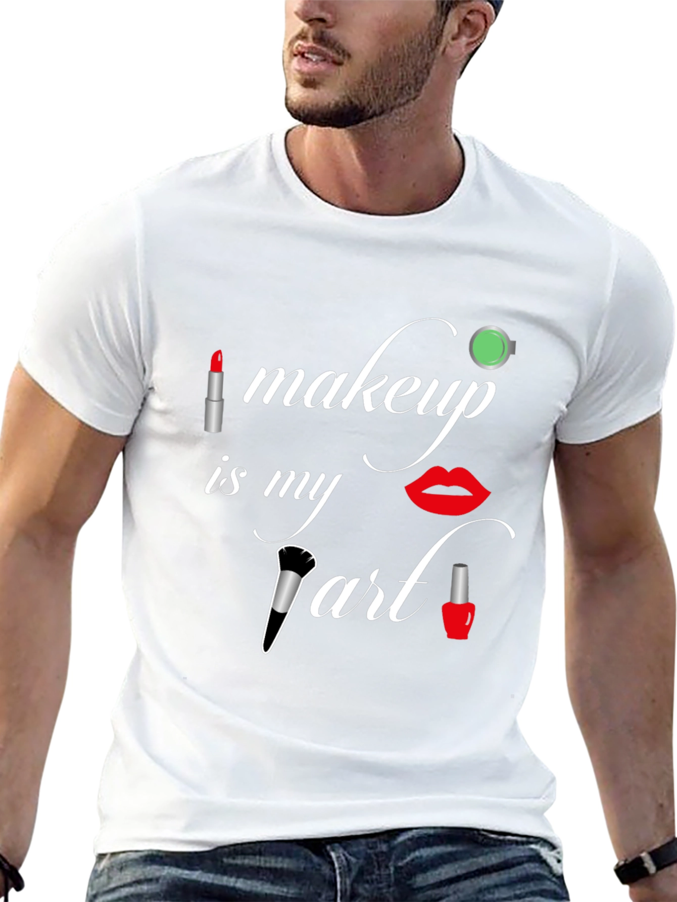 Makeup Is My Art Graphic Tee