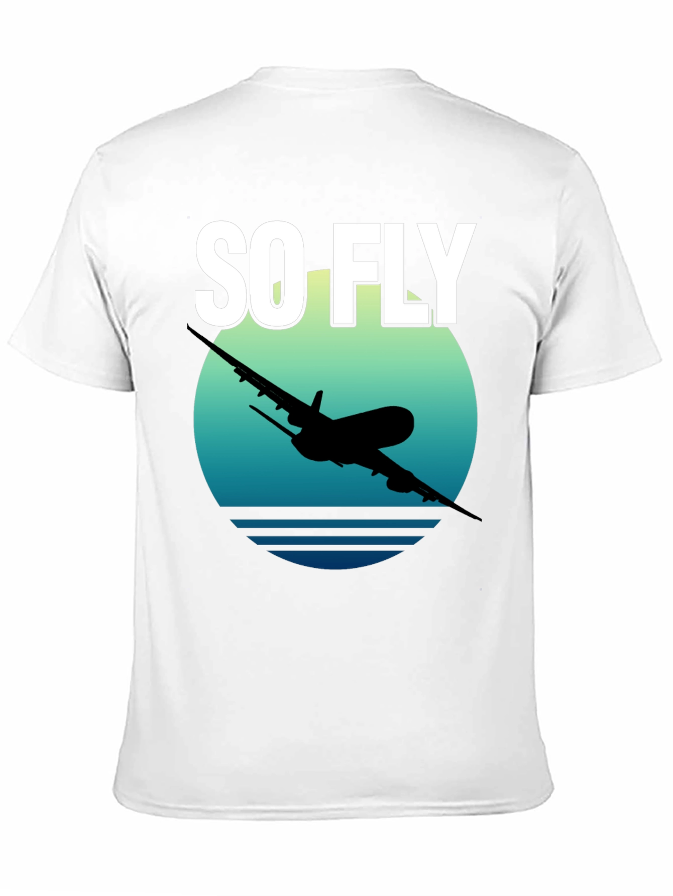 So Fly Airplane Graphic T-Shirt