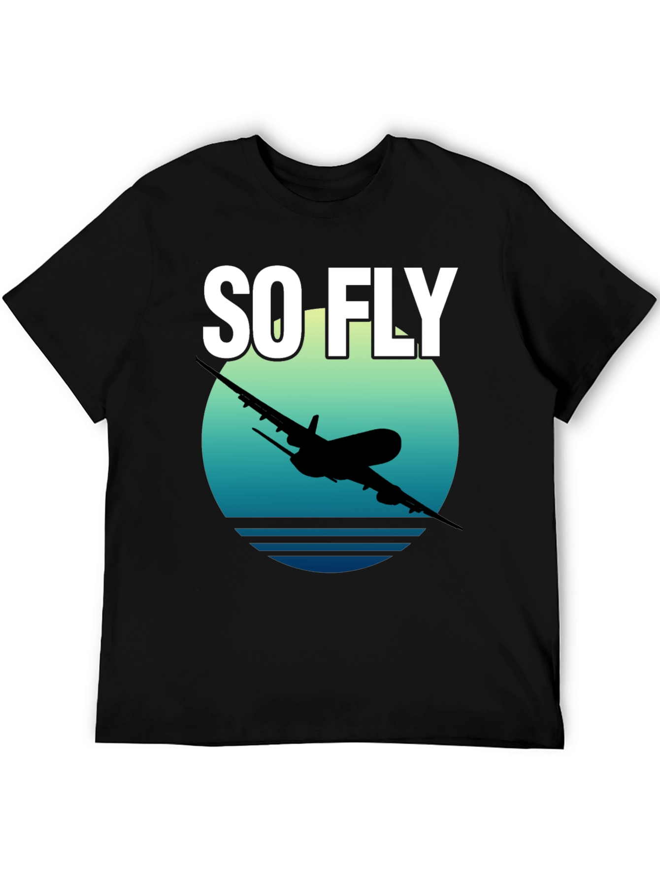 So Fly Airplane Graphic T-Shirt
