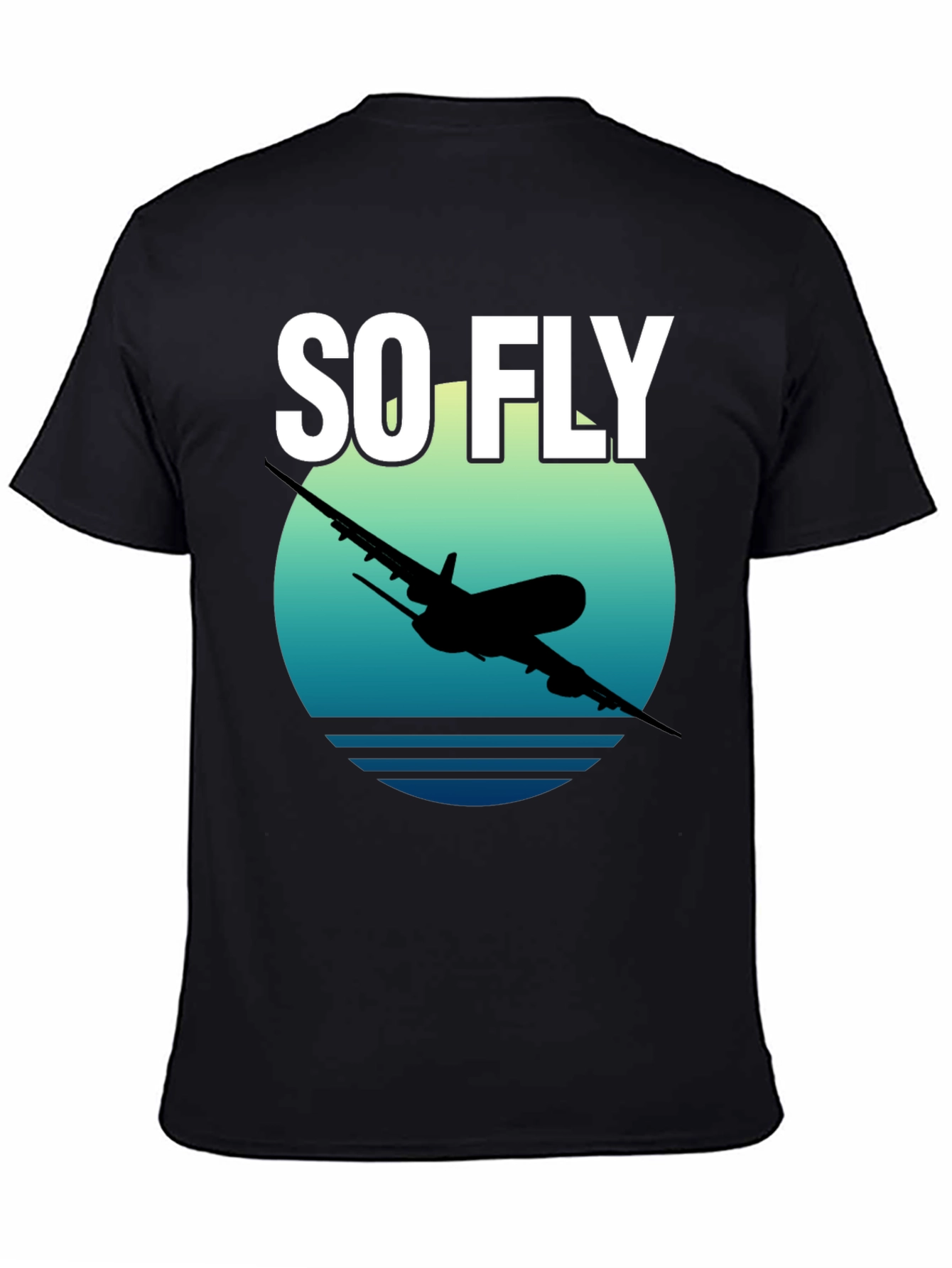 So Fly Airplane Graphic T-Shirt