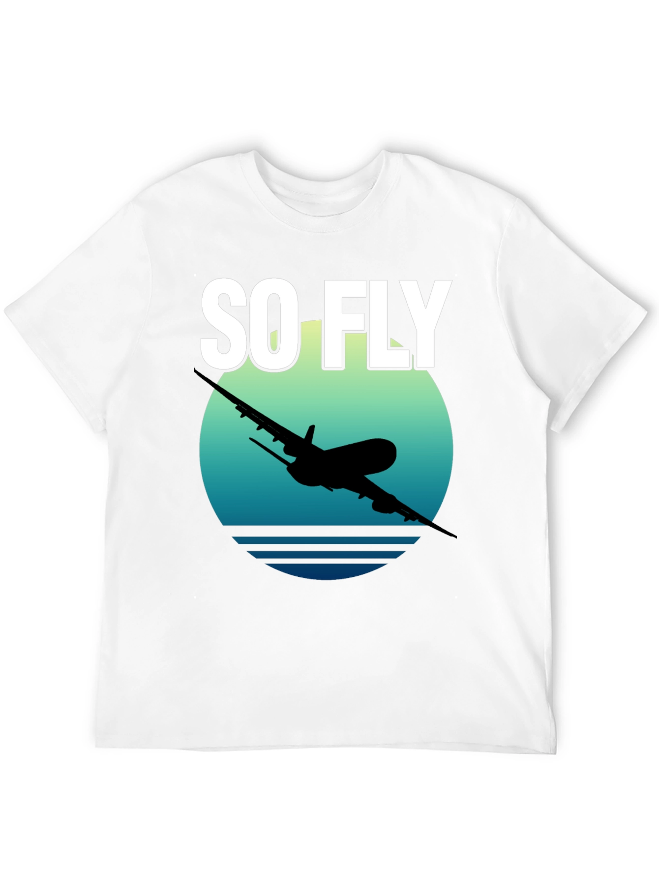 So Fly Airplane Graphic T-Shirt