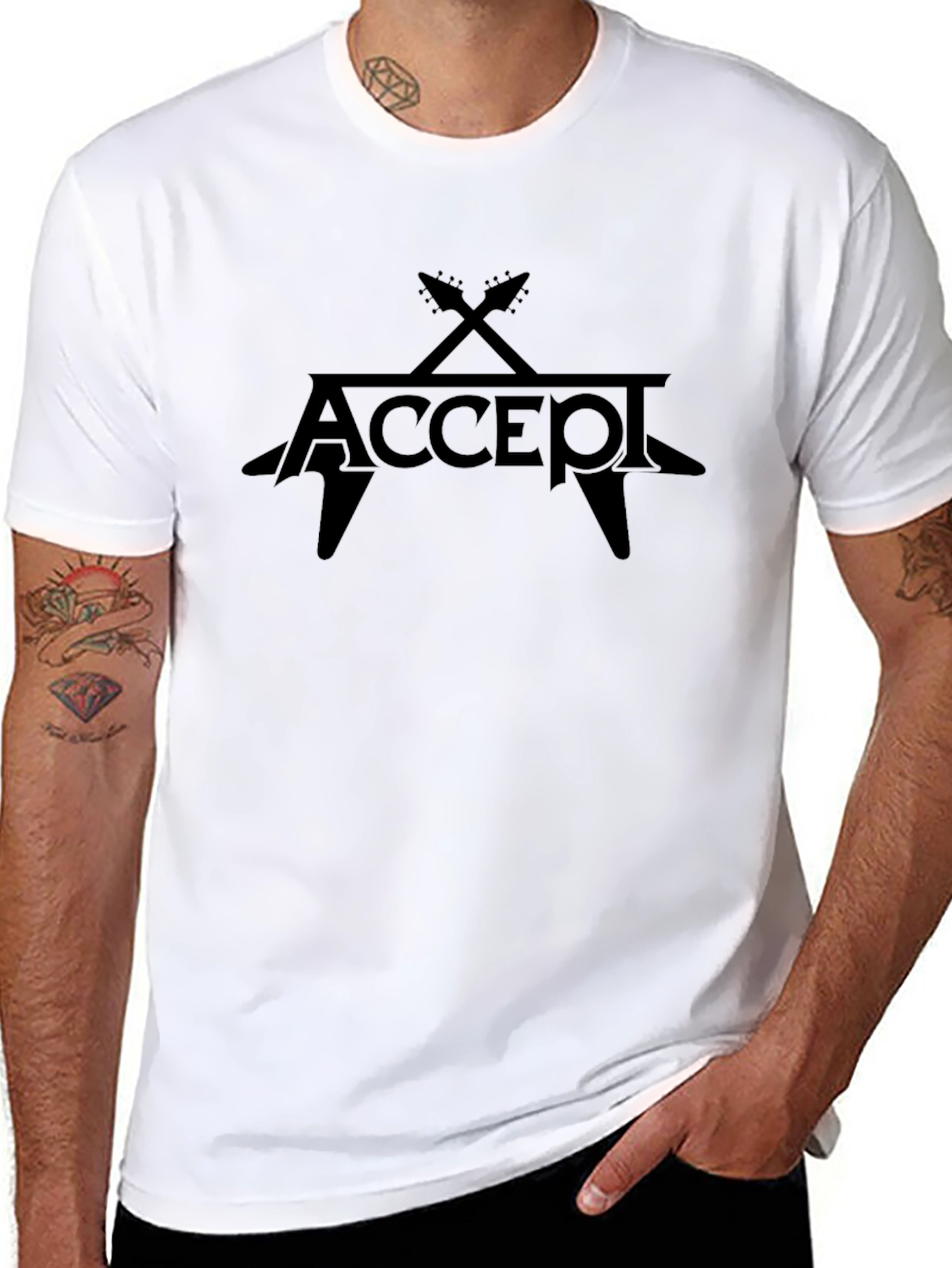 Accept Band T-Shirt - Classic Rock Tee