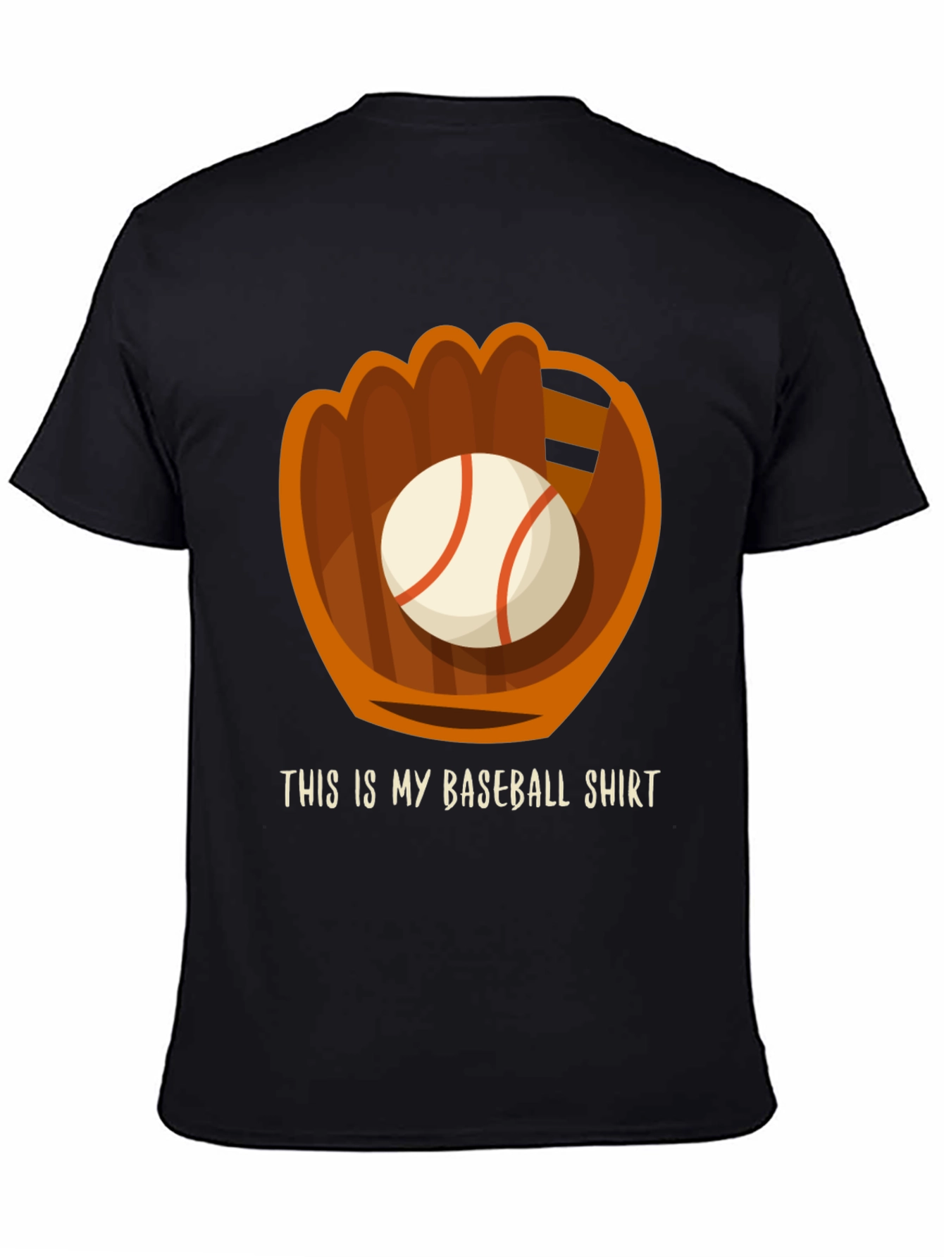 Baseball Glove T-Shirt - This is my baseball shirt