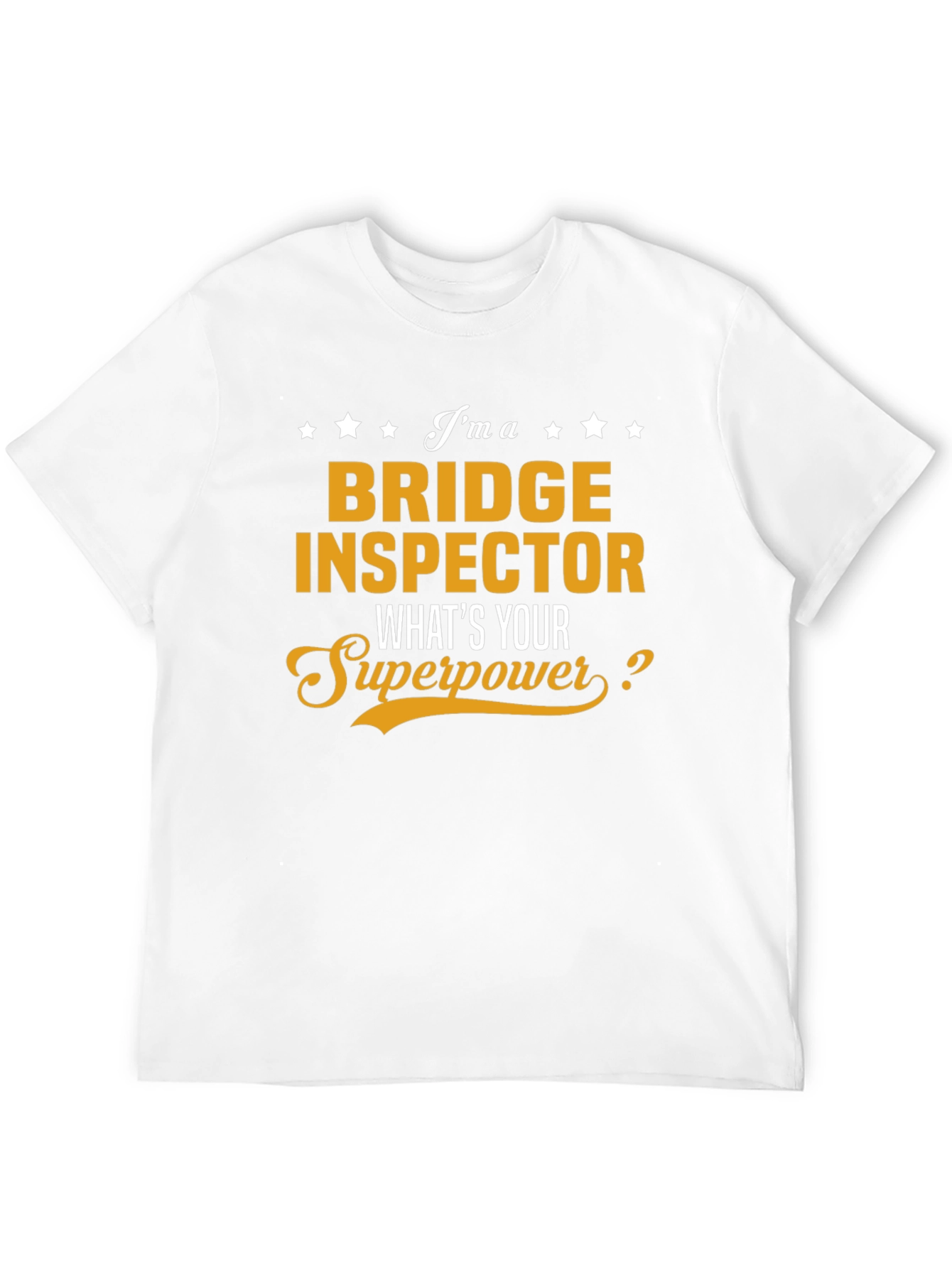 Bridge Inspector Superpower Black T-Shirt