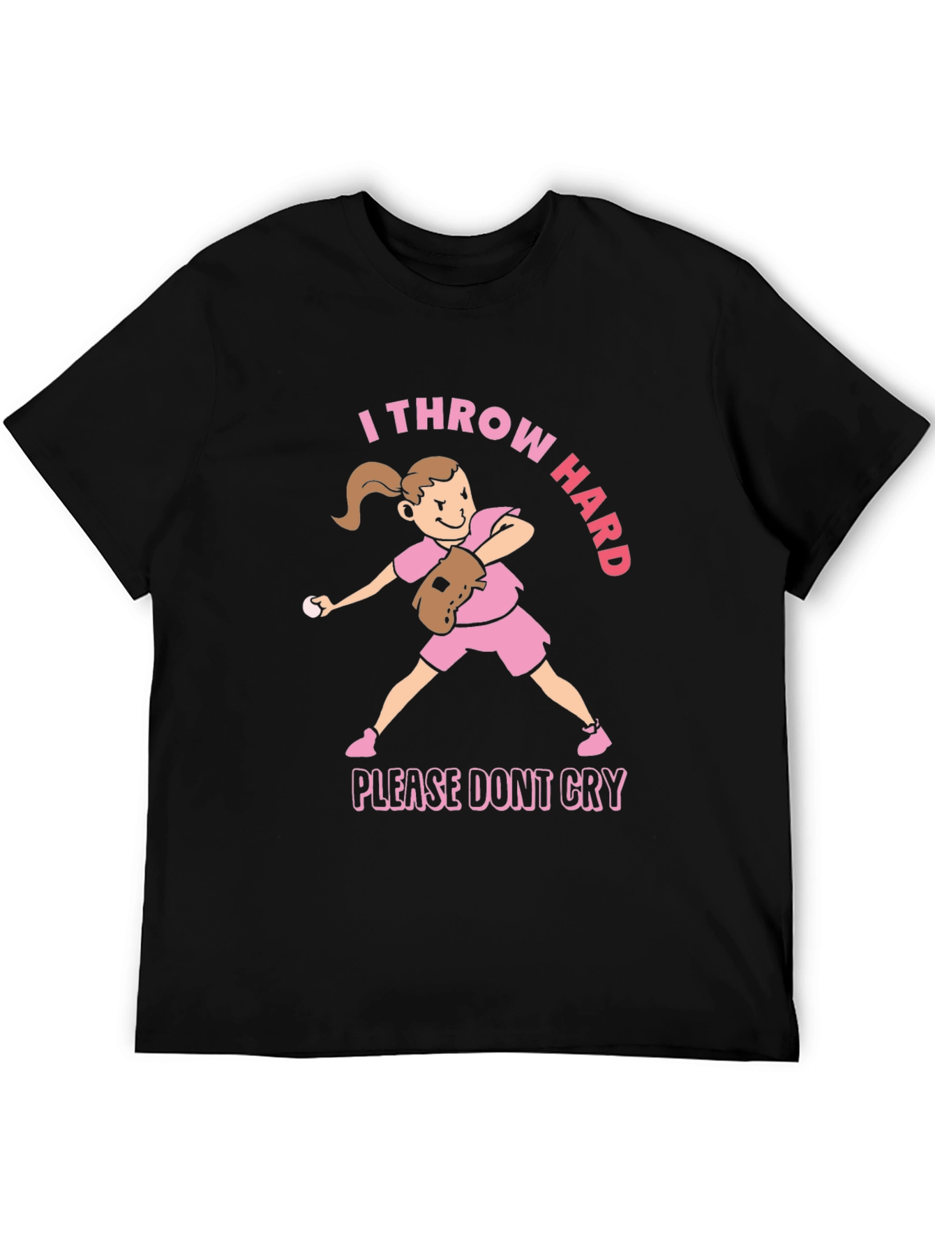 I Throw Hard T-Shirt
