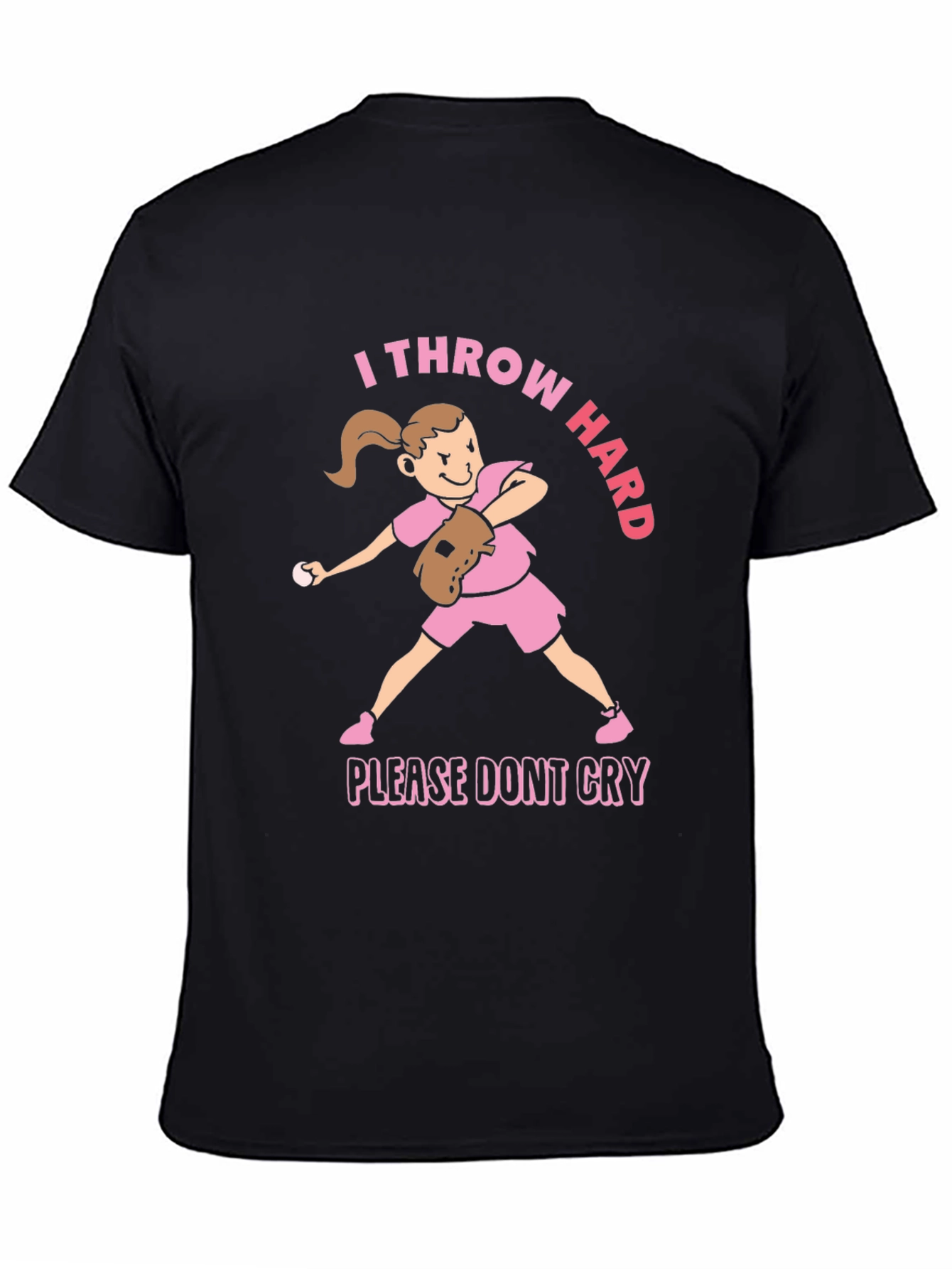 I Throw Hard T-Shirt