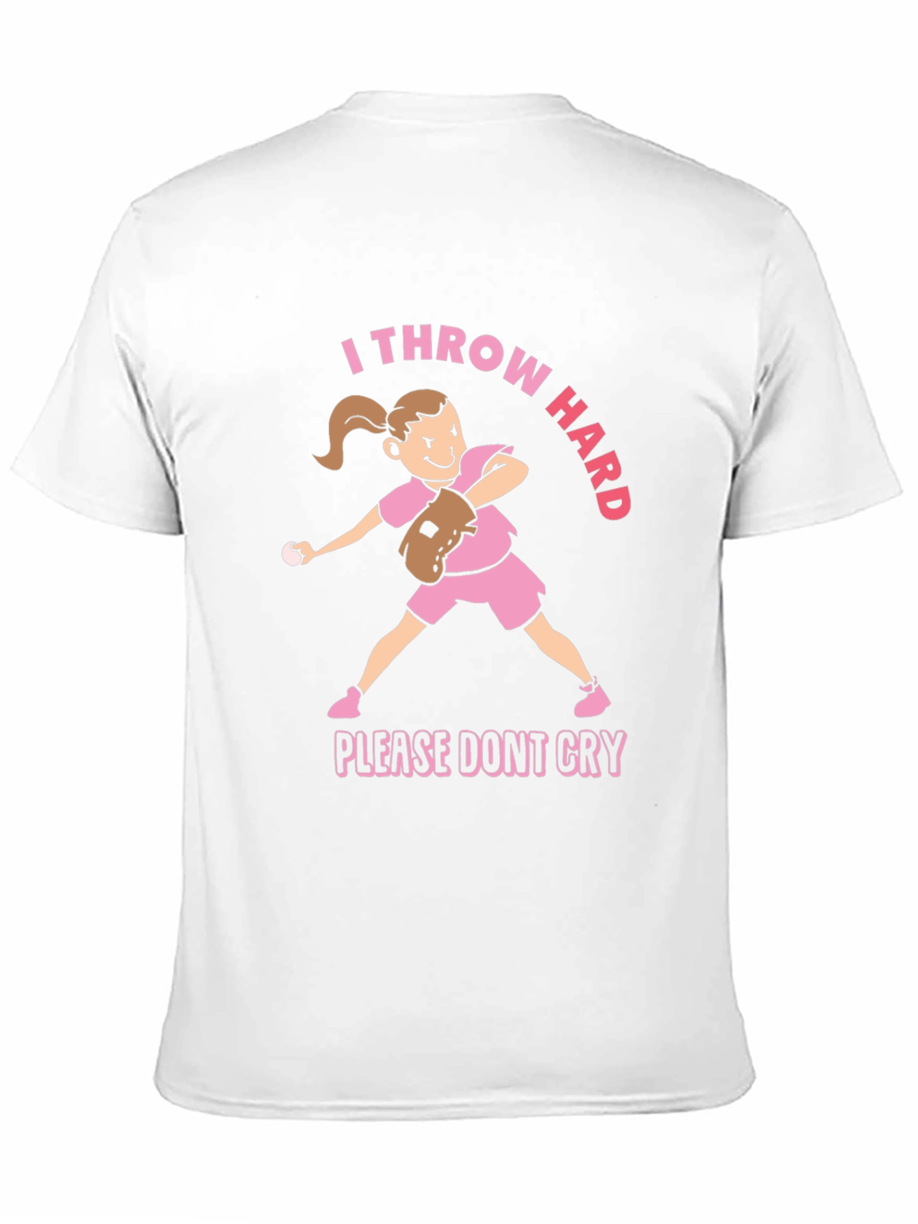 I Throw Hard T-Shirt