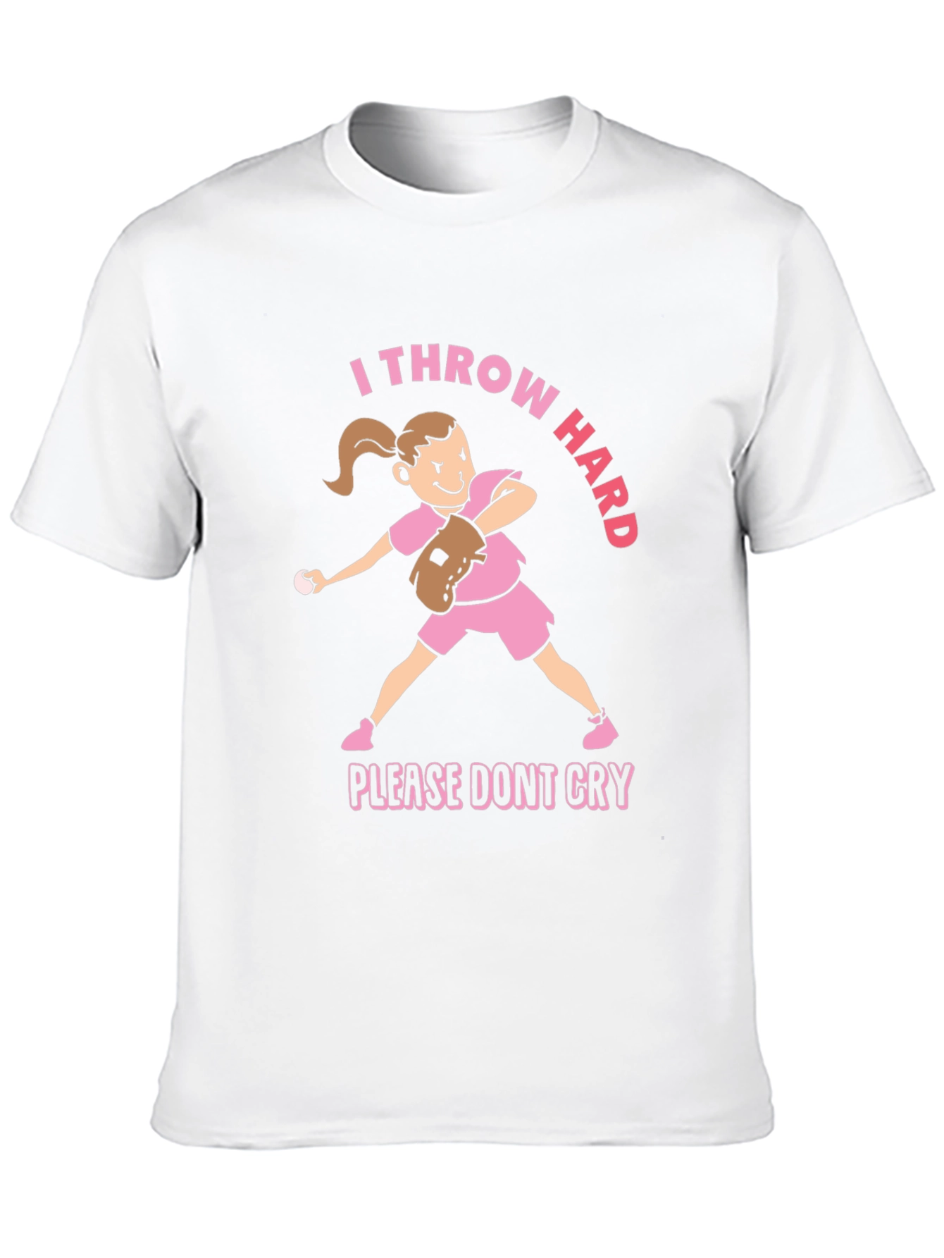 I Throw Hard T-Shirt