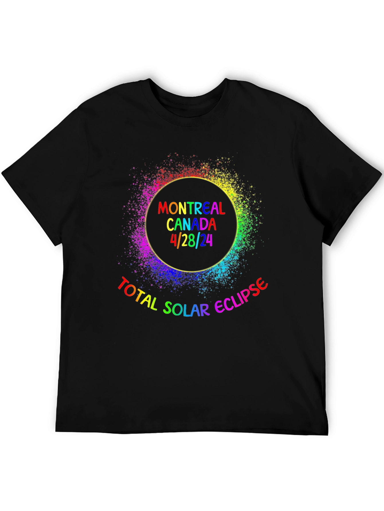 Montreal Canada Solar Eclipse 4/28/24 T-Shirt