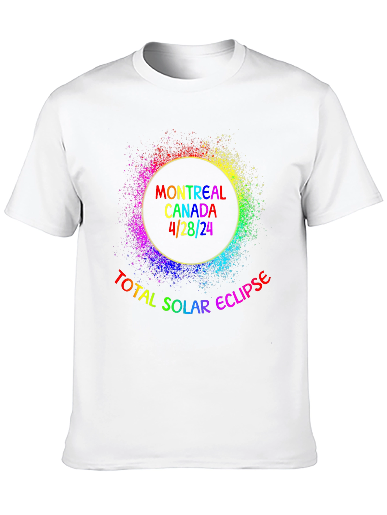 Montreal Canada Solar Eclipse 4/28/24 T-Shirt