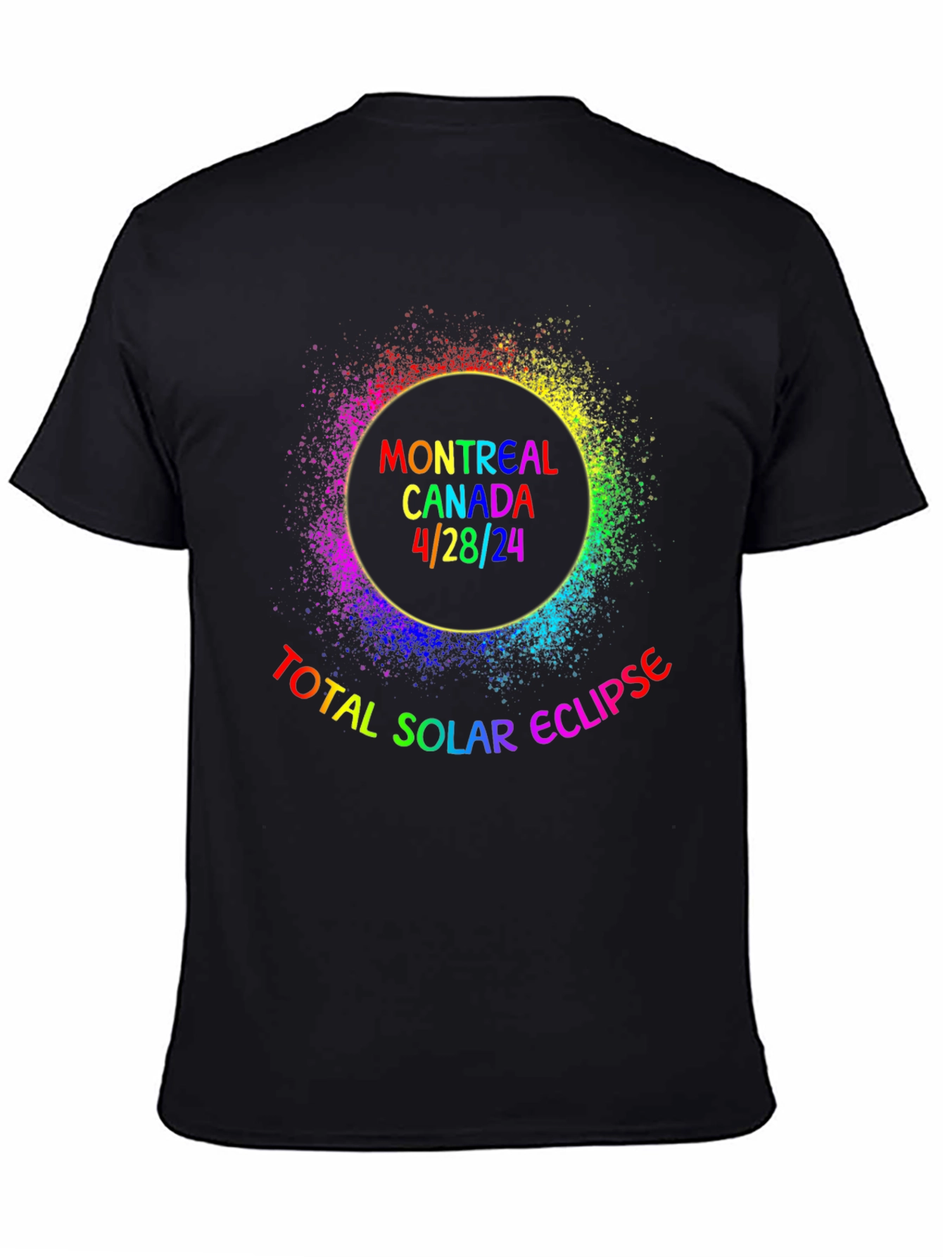 Montreal Canada Solar Eclipse 4/28/24 T-Shirt