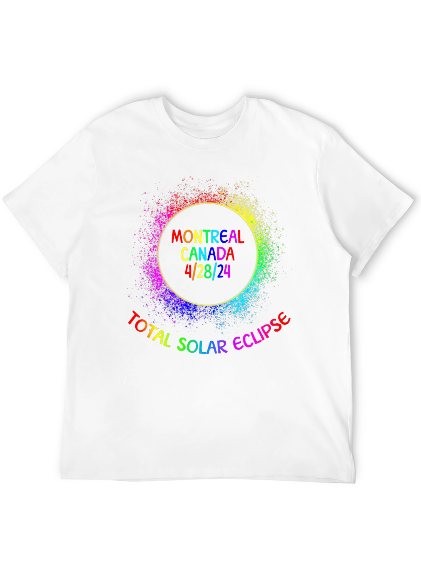 Montreal Canada Solar Eclipse 4/28/24 T-Shirt