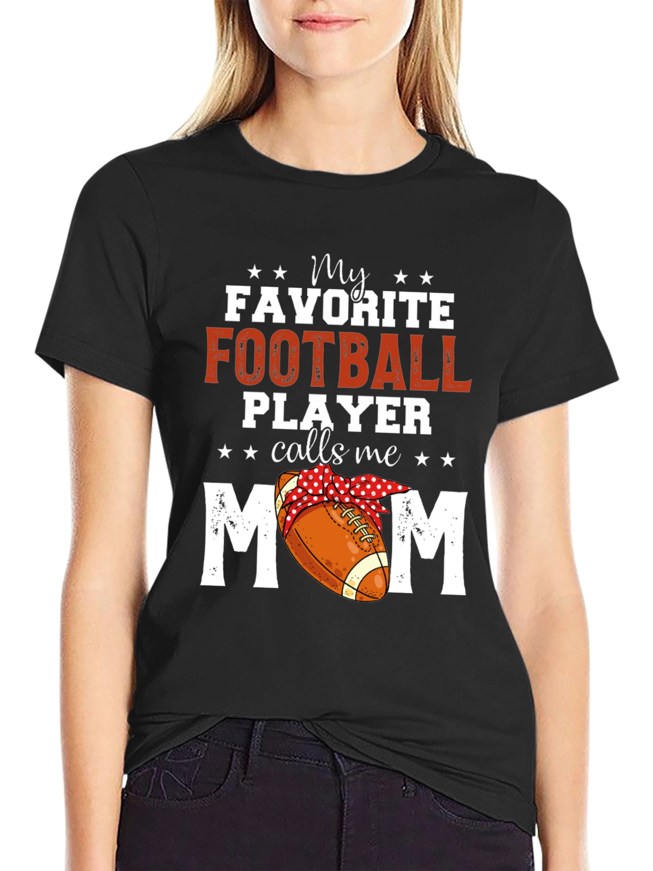 My Favorite Football Player Calls Me Mom T-Shirt