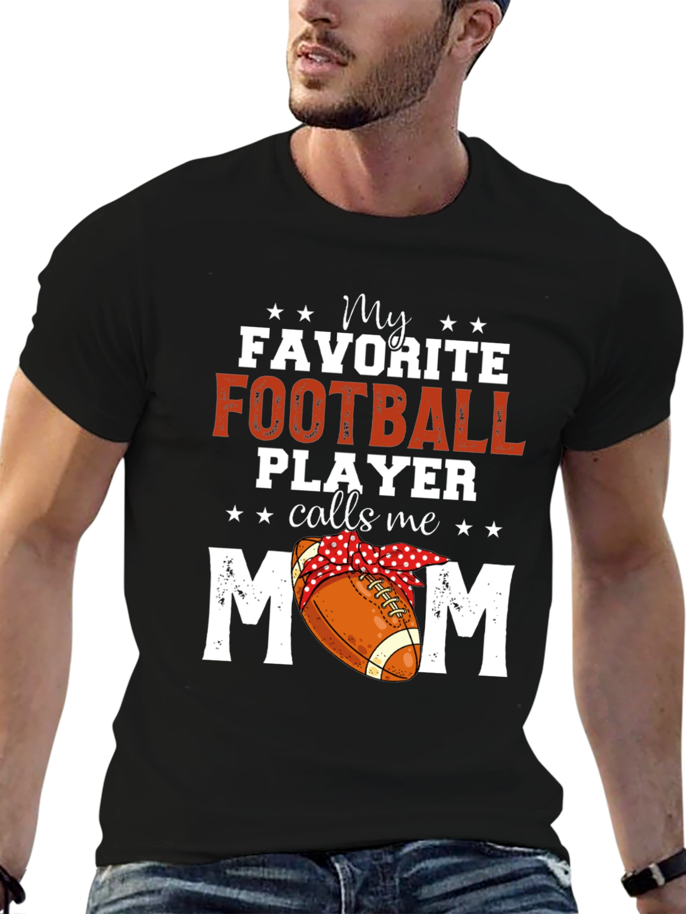 My Favorite Football Player Calls Me Mom T-Shirt